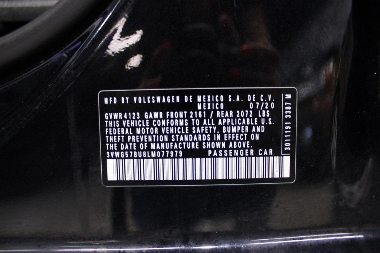 2020 Deep Black Pearl Metallic /Dark Beige/Black Volkswagen Jetta SEL Premium (3VWG57BU8LM) with an 1.4L TSI engine, Automatic transmission, located at 15300 Midway Rd., Addison, TX, 75001, (972) 702-0011, 32.958321, -96.838074 - HOME OF THE NO HAGGLE PRICE - WHOLESALE PRICES TO THE PUBLIC!! Navigation, Backup Camera, Leather Seats, Sunroof / Moonroof, non smoker, Jetta SEL, 4D Sedan, 1.4L TSI, 8-Speed Automatic, FWD, Black, Dark Beige/Black Leather.<br><br>Black 2020 Volkswagen Jetta SEL Premium<br><br>Recent Arrival! 30/40 - Photo#31