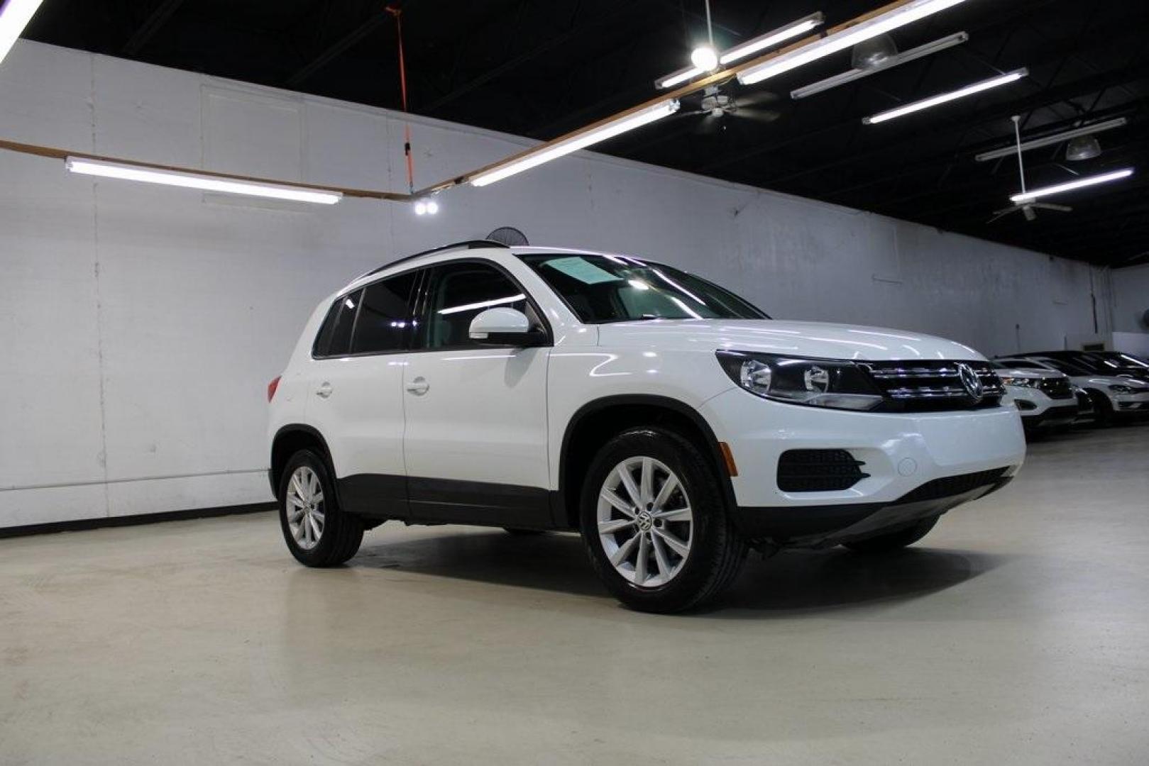 2017 Pure White Volkswagen Tiguan 2.0T S (WVGAV7AX1HK) with an 2.0L TSI DOHC engine, Automatic transmission, located at 15300 Midway Rd., Addison, TX, 75001, (972) 702-0011, 32.958321, -96.838074 - Photo#10