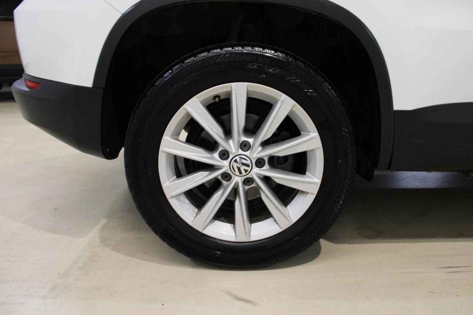 2017 Pure White Volkswagen Tiguan 2.0T S (WVGAV7AX1HK) with an 2.0L TSI DOHC engine, Automatic transmission, located at 15300 Midway Rd., Addison, TX, 75001, (972) 702-0011, 32.958321, -96.838074 - Photo#14