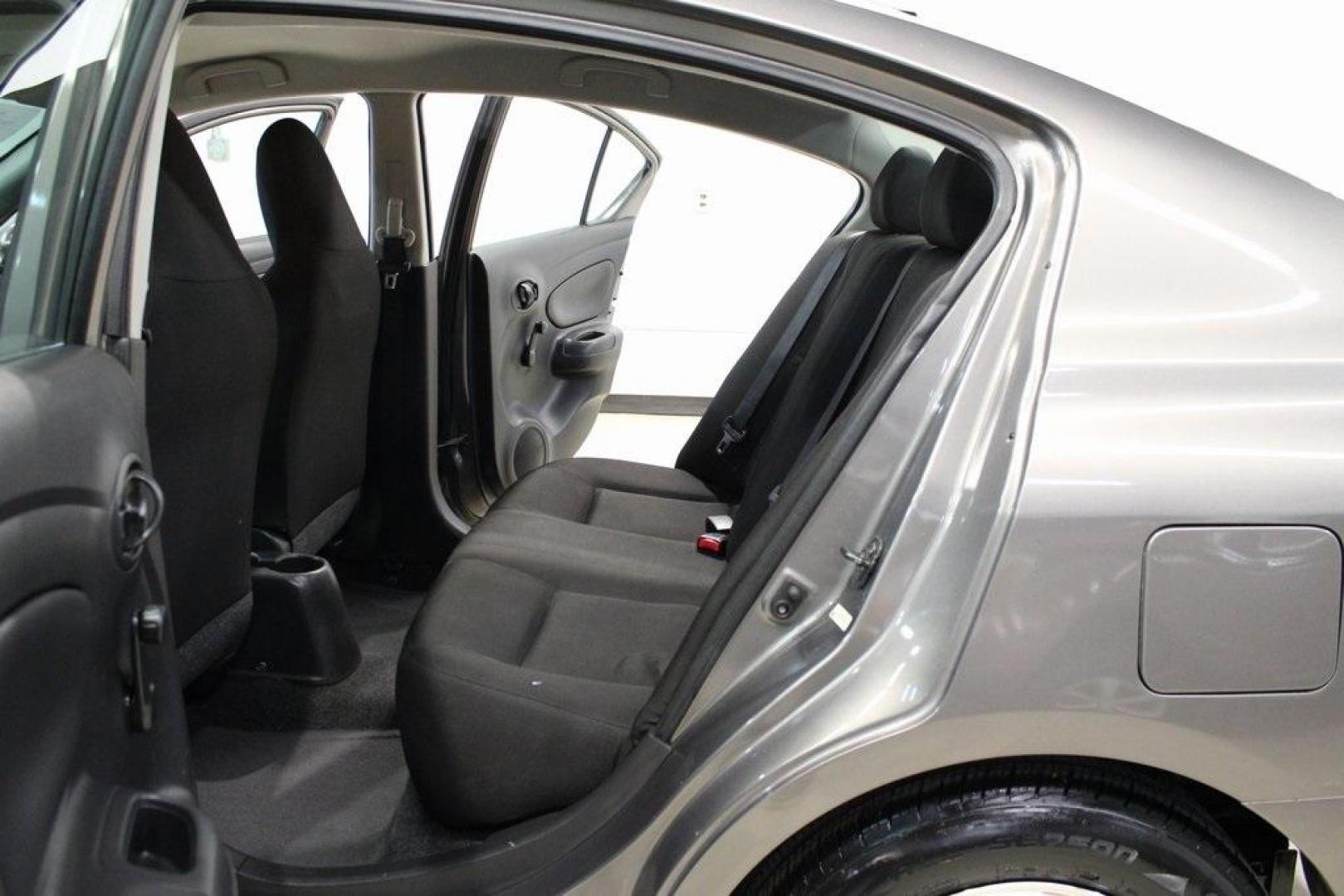 2017 Titanium /Charcoal Nissan Versa 1.6 S Plus (3N1CN7AP9HL) with an 1.6L I4 DOHC 16V engine, CVT transmission, located at 15300 Midway Rd., Addison, TX, 75001, (972) 702-0011, 32.958321, -96.838074 - Introducing the 2017 Nissan Versa 1.6 SV, now available at Midway Auto Group in Addison, Texas. This compact sedan offers a blend of efficiency, comfort, and modern features, making it an excellent choice for daily commutes and city driving.<br>BidFax<br><br>Key Features:<br><br>Engine: 1.6L I4 DOHC - Photo#18