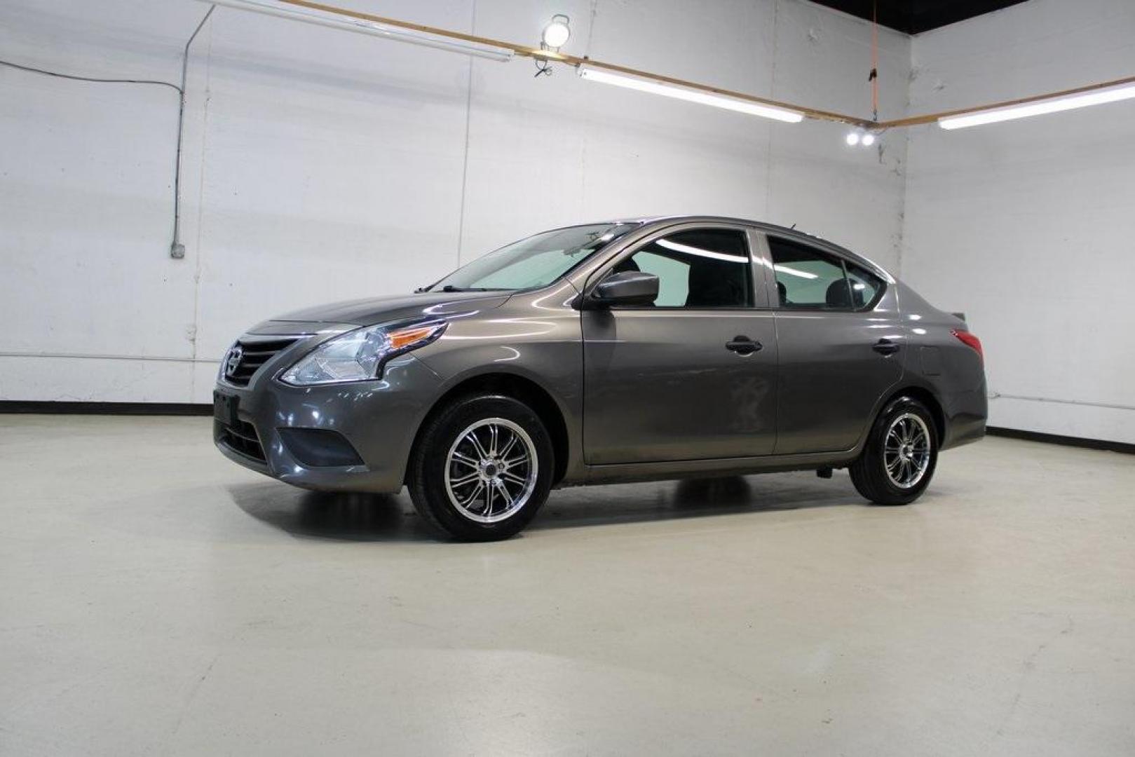 2017 Titanium /Charcoal Nissan Versa 1.6 S Plus (3N1CN7AP9HL) with an 1.6L I4 DOHC 16V engine, CVT transmission, located at 15300 Midway Rd., Addison, TX, 75001, (972) 702-0011, 32.958321, -96.838074 - Introducing the 2017 Nissan Versa 1.6 SV, now available at Midway Auto Group in Addison, Texas. This compact sedan offers a blend of efficiency, comfort, and modern features, making it an excellent choice for daily commutes and city driving.<br>BidFax<br><br>Key Features:<br><br>Engine: 1.6L I4 DOHC - Photo#6
