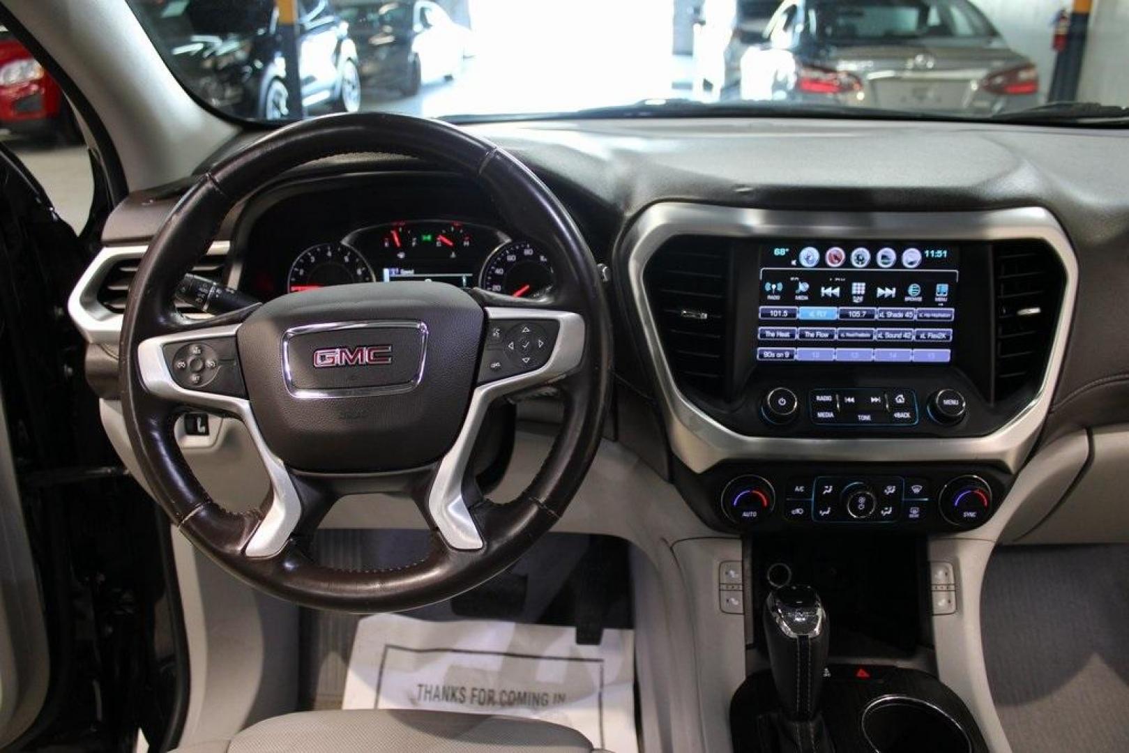 2018 Ebony Twilight Metallic /Cocoa/ Light Ash Gray GMC Acadia SLT-1 (1GKKNMLS1JZ) with an 3.6L V6 SIDI DOHC VVT engine, Automatic transmission, located at 15300 Midway Rd., Addison, TX, 75001, (972) 702-0011, 32.958321, -96.838074 - HOME OF THE NO HAGGLE PRICE - WHOLESALE PRICES TO THE PUBLIC!! Bluetooth, Hands Free Connectivity, Navigation, Premium Audio, 3rd Row Seat, Backup Camera, Leather Seats, Premium Wheels, Sunroof / Moonroof, non smoker, Acadia SLT-1, 4D Sport Utility, 3.6L V6 SIDI DOHC VVT, 6-Speed Automatic, FWD, Ebo - Photo#16