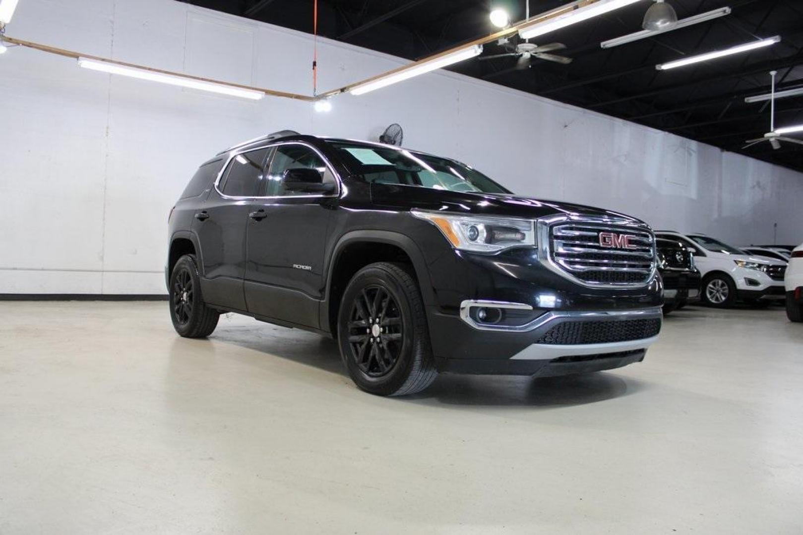 2018 Ebony Twilight Metallic /Cocoa/ Light Ash Gray GMC Acadia SLT-1 (1GKKNMLS1JZ) with an 3.6L V6 SIDI DOHC VVT engine, Automatic transmission, located at 15300 Midway Rd., Addison, TX, 75001, (972) 702-0011, 32.958321, -96.838074 - HOME OF THE NO HAGGLE PRICE - WHOLESALE PRICES TO THE PUBLIC!! Bluetooth, Hands Free Connectivity, Navigation, Premium Audio, 3rd Row Seat, Backup Camera, Leather Seats, Premium Wheels, Sunroof / Moonroof, non smoker, Acadia SLT-1, 4D Sport Utility, 3.6L V6 SIDI DOHC VVT, 6-Speed Automatic, FWD, Ebo - Photo#1
