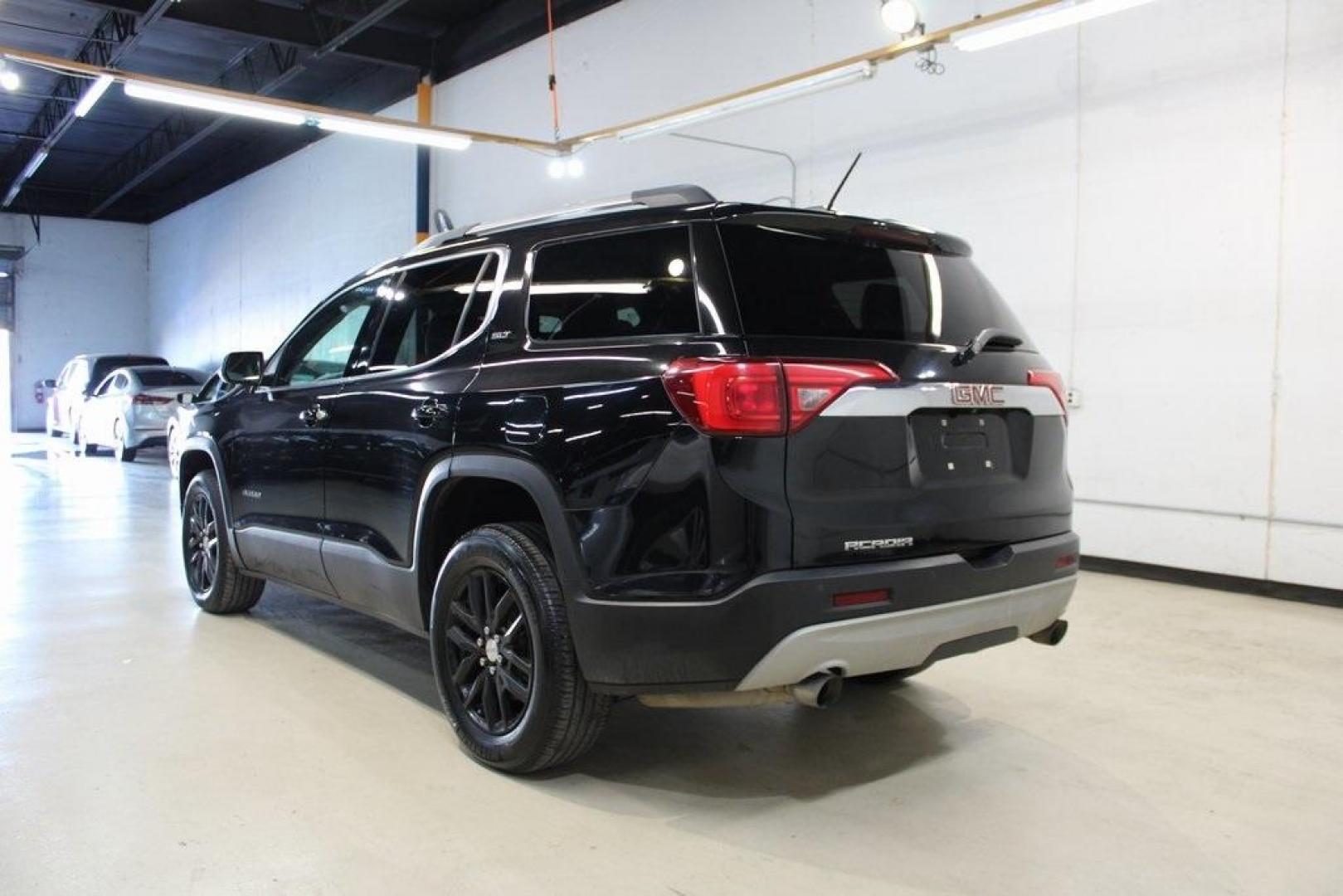 2018 Ebony Twilight Metallic /Cocoa/ Light Ash Gray GMC Acadia SLT-1 (1GKKNMLS1JZ) with an 3.6L V6 SIDI DOHC VVT engine, Automatic transmission, located at 15300 Midway Rd., Addison, TX, 75001, (972) 702-0011, 32.958321, -96.838074 - HOME OF THE NO HAGGLE PRICE - WHOLESALE PRICES TO THE PUBLIC!! Bluetooth, Hands Free Connectivity, Navigation, Premium Audio, 3rd Row Seat, Backup Camera, Leather Seats, Premium Wheels, Sunroof / Moonroof, non smoker, Acadia SLT-1, 4D Sport Utility, 3.6L V6 SIDI DOHC VVT, 6-Speed Automatic, FWD, Ebo - Photo#3