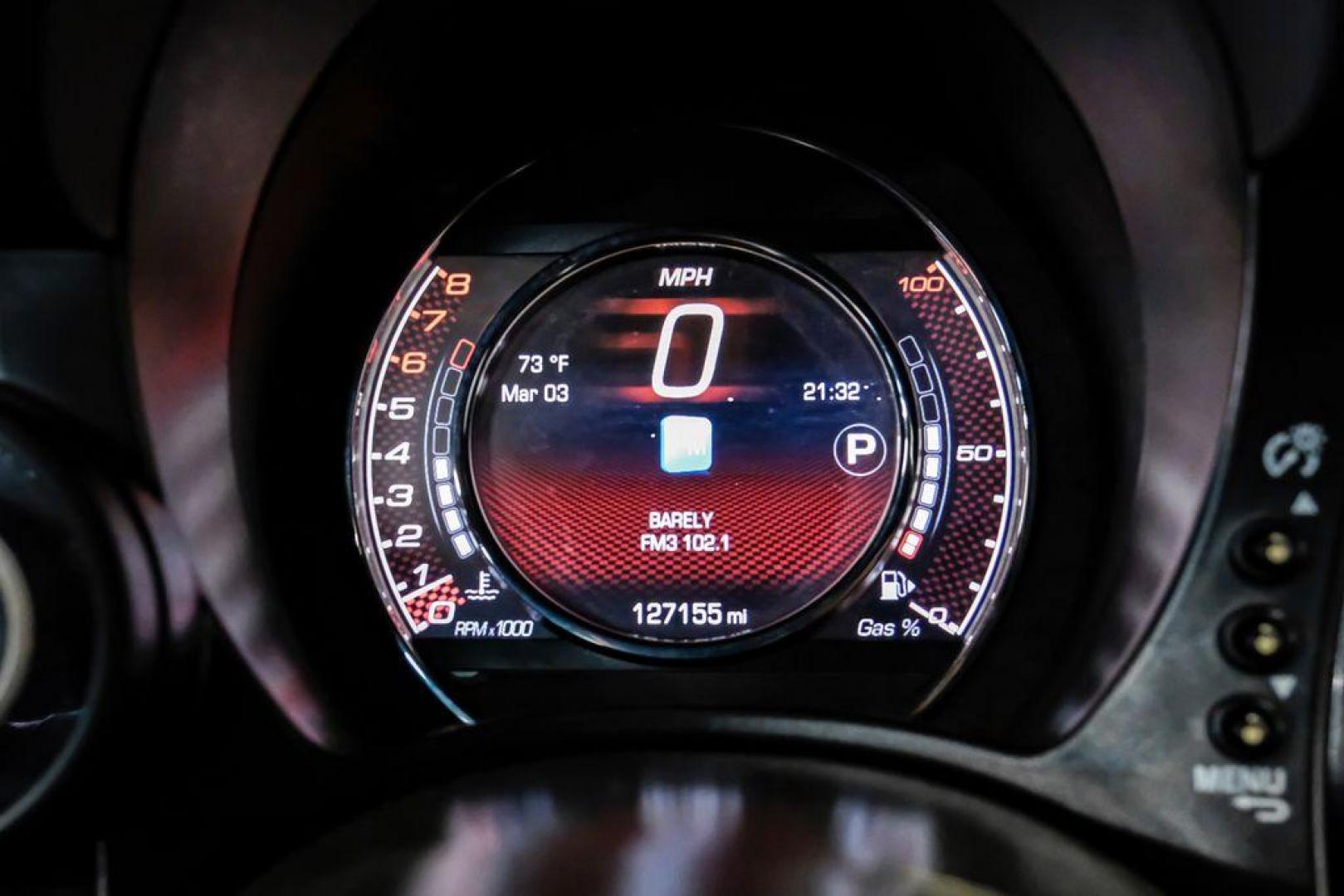 2015 Granito Lucente (Granite Crystal) /Black Fiat 500 Abarth (3C3CFFFH5FT) with an 1.4L I4 16V MultiAir Turbocharged engine, Automatic transmission, located at 15300 Midway Rd., Addison, TX, 75001, (972) 702-0011, 32.958321, -96.838074 - Photo#15