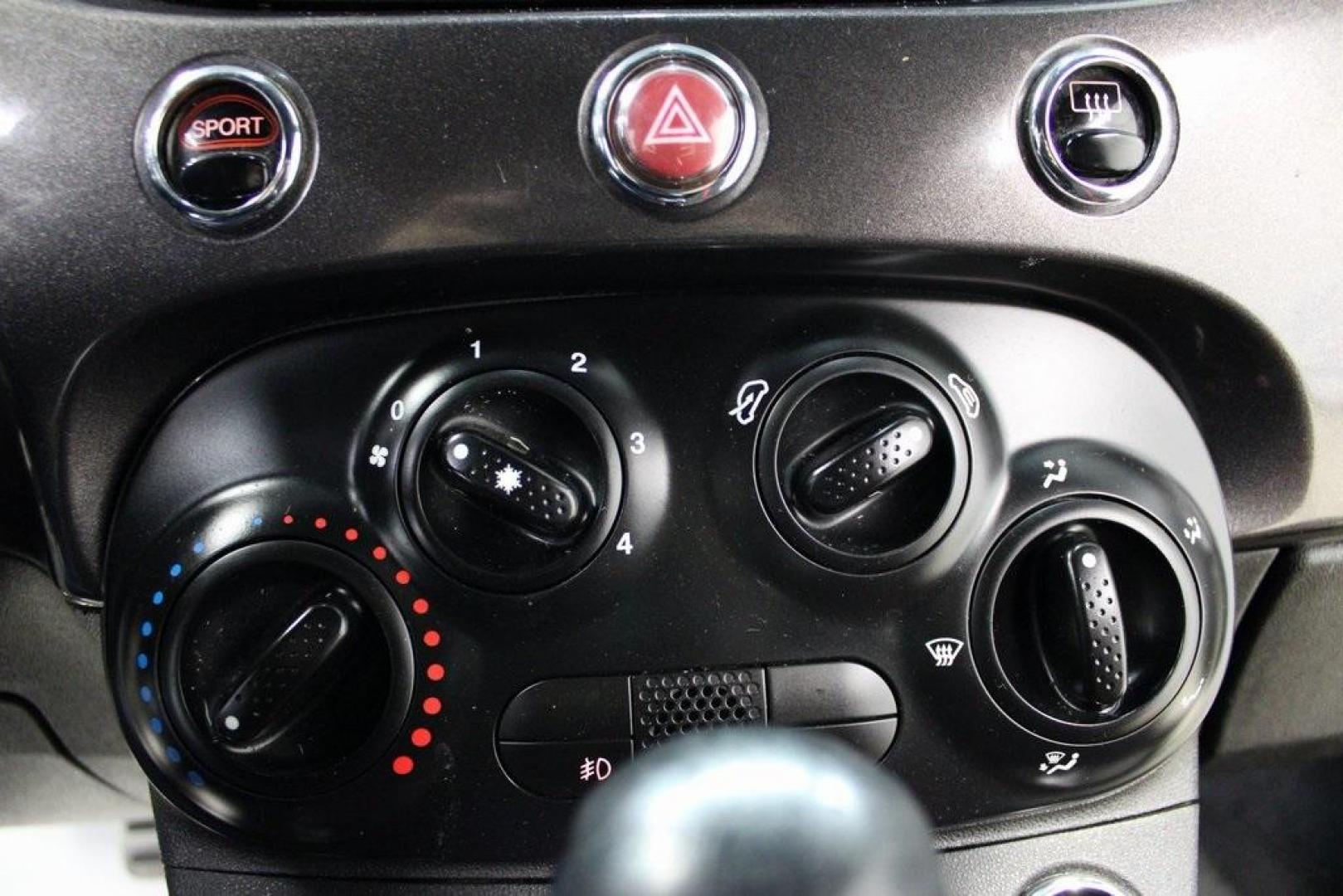 2015 Granito Lucente (Granite Crystal) /Black Fiat 500 Abarth (3C3CFFFH5FT) with an 1.4L I4 16V MultiAir Turbocharged engine, Automatic transmission, located at 15300 Midway Rd., Addison, TX, 75001, (972) 702-0011, 32.958321, -96.838074 - HOME OF THE NO HAGGLE PRICE - WHOLESALE PRICES TO THE PUBLIC!! 500 Abarth, 2D Hatchback, 1.4L I4 16V MultiAir Turbocharged, 6-Speed Automatic, FWD, Granito Lucente (Granite Crystal), Black Cloth.<br><br>Granito Lucente (Granite Crystal) 2015 Fiat 500 Abarth<br><br>24/32 City/Highway MPG<br><br>Award - Photo#19