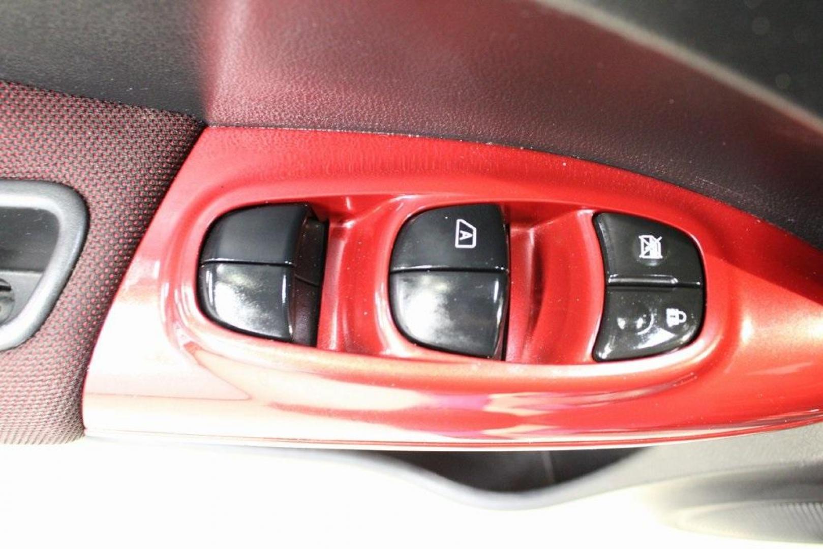2015 Cayenne Red Pearl /Black/Red Nissan Juke SV (JN8AF5MR4FT) with an 1.6L I4 DOHC 16V engine, CVT transmission, located at 15300 Midway Rd., Addison, TX, 75001, (972) 702-0011, 32.958321, -96.838074 - HOME OF THE NO HAGGLE PRICE - WHOLESALE PRICES TO THE PUBLIC!! Juke SV, 4D Sport Utility, 1.6L I4 DOHC 16V, CVT with Xtronic, FWD, Cayenne Red Pearl, Black/Red Cloth.<br><br>Cayenne Red Pearl 2015 Nissan Juke SV<br><br>Recent Arrival! 28/32 City/Highway MPG<br><br><br>At Midway Auto Group, we strive - Photo#26