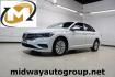2019 White /Titan Black Volkswagen Jetta 1.4T S (3VWCB7BUXKM) with an 1.4L TSI engine, Automatic transmission, located at 15300 Midway Rd., Addison, TX, 75001, (972) 702-0011, 32.958321, -96.838074 - ntroducing the 2019 Volkswagen Jetta 1.4T S, now available at Midway Auto Group in Addison, Texas. This stylish sedan combines performance, efficiency, and modern features, making it an excellent choice for both daily commutes and weekend drives.<br><br>Key Features:<br><br>Engine: 1.4L TSI Turbocha - Photo#0