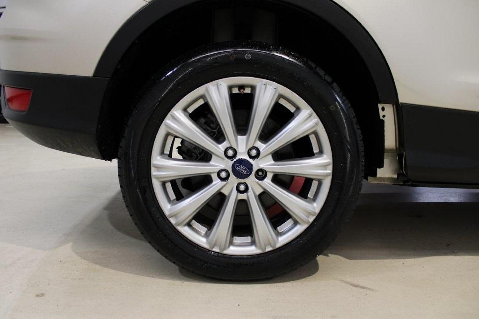2017 White Gold /Charcoal Black Ford Escape Titanium (1FMCU0J91HU) with an EcoBoost 2.0L I4 GTDi DOHC Turbocharged VCT engine, Automatic transmission, located at 15300 Midway Rd., Addison, TX, 75001, (972) 702-0011, 32.958321, -96.838074 - Photo#10