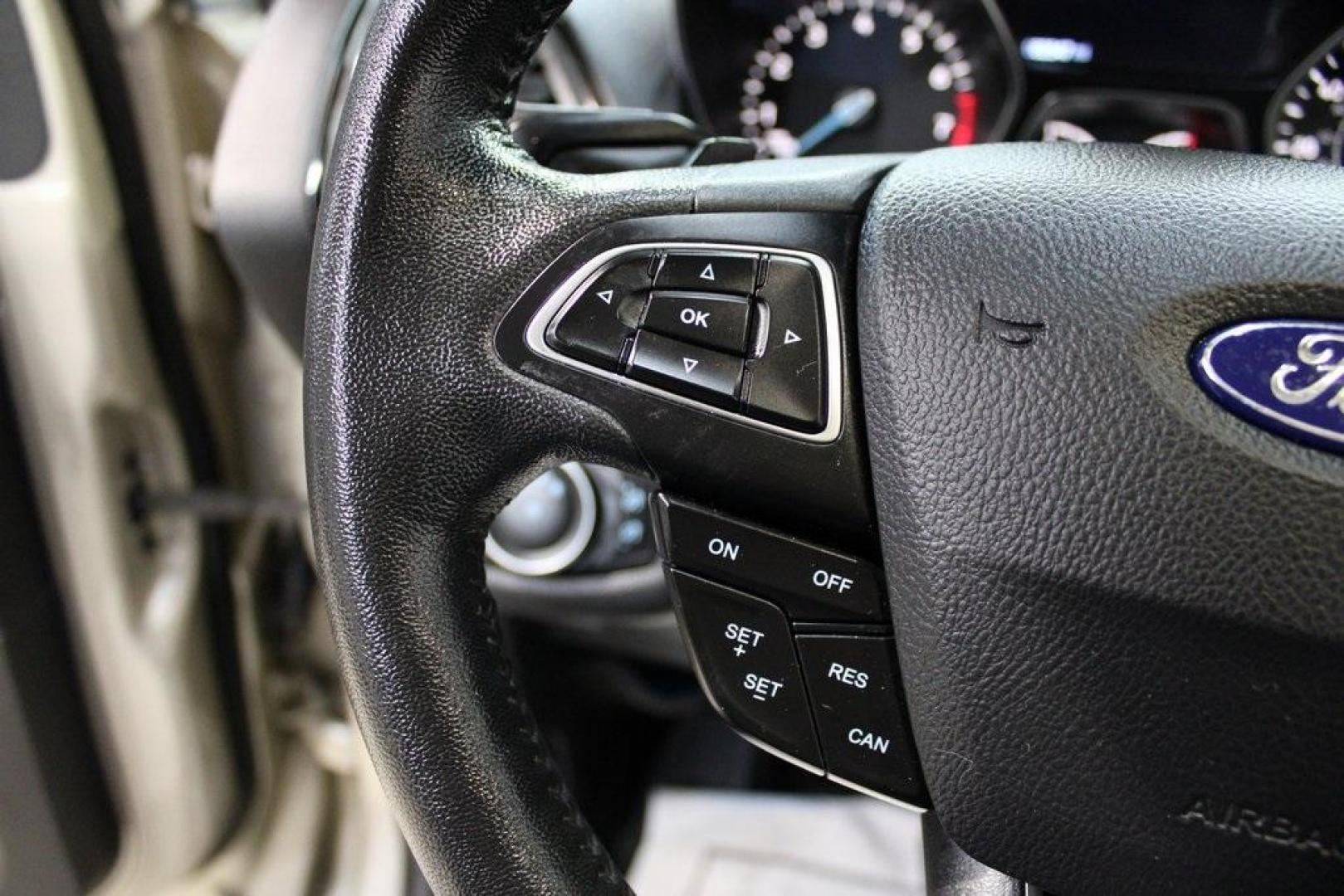 2017 White Gold /Charcoal Black Ford Escape Titanium (1FMCU0J91HU) with an EcoBoost 2.0L I4 GTDi DOHC Turbocharged VCT engine, Automatic transmission, located at 15300 Midway Rd., Addison, TX, 75001, (972) 702-0011, 32.958321, -96.838074 - Photo#25