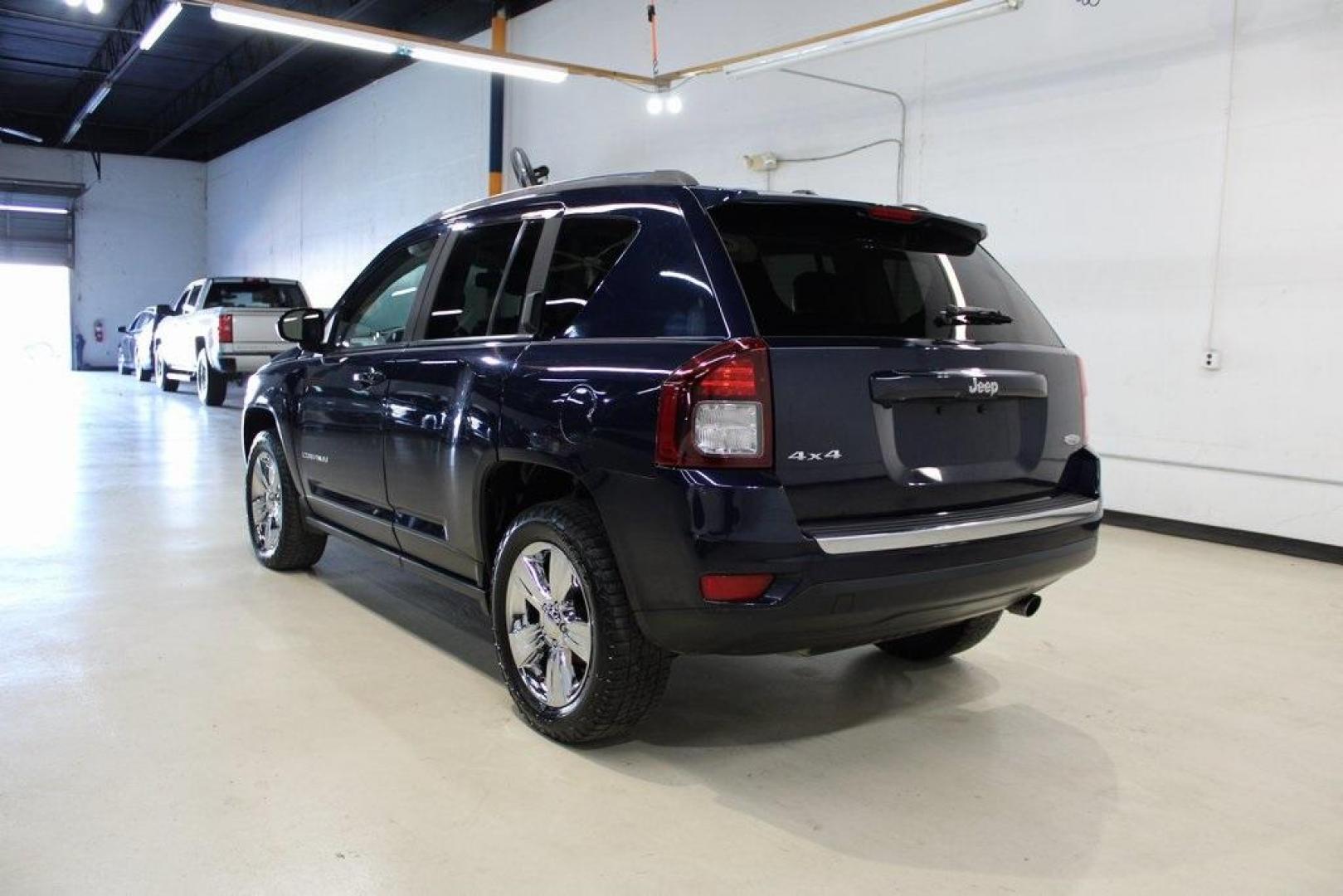 2016 True Blue Pearlcoat /Gray Jeep Compass High Altitude (1C4NJDEB3GD) with an 2.4L I4 DOHC 16V Dual VVT engine, Automatic transmission, located at 15300 Midway Rd., Addison, TX, 75001, (972) 702-0011, 32.958321, -96.838074 - Introducing the 2016 Jeep Compass High Altitude, now available at Midway Auto Group in Addison, Texas. This versatile SUV combines rugged capability with refined comfort, making it an excellent choice for both urban commutes and weekend adventures.<br><br>Key Features:<br><br>Engine: 2.4L I4 DOHC 16 - Photo#3