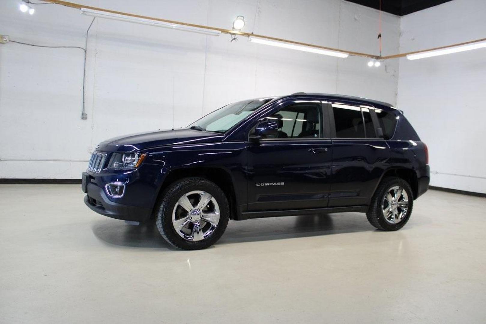 2016 True Blue Pearlcoat /Gray Jeep Compass High Altitude (1C4NJDEB3GD) with an 2.4L I4 DOHC 16V Dual VVT engine, Automatic transmission, located at 15300 Midway Rd., Addison, TX, 75001, (972) 702-0011, 32.958321, -96.838074 - Introducing the 2016 Jeep Compass High Altitude, now available at Midway Auto Group in Addison, Texas. This versatile SUV combines rugged capability with refined comfort, making it an excellent choice for both urban commutes and weekend adventures.<br><br>Key Features:<br><br>Engine: 2.4L I4 DOHC 16 - Photo#5