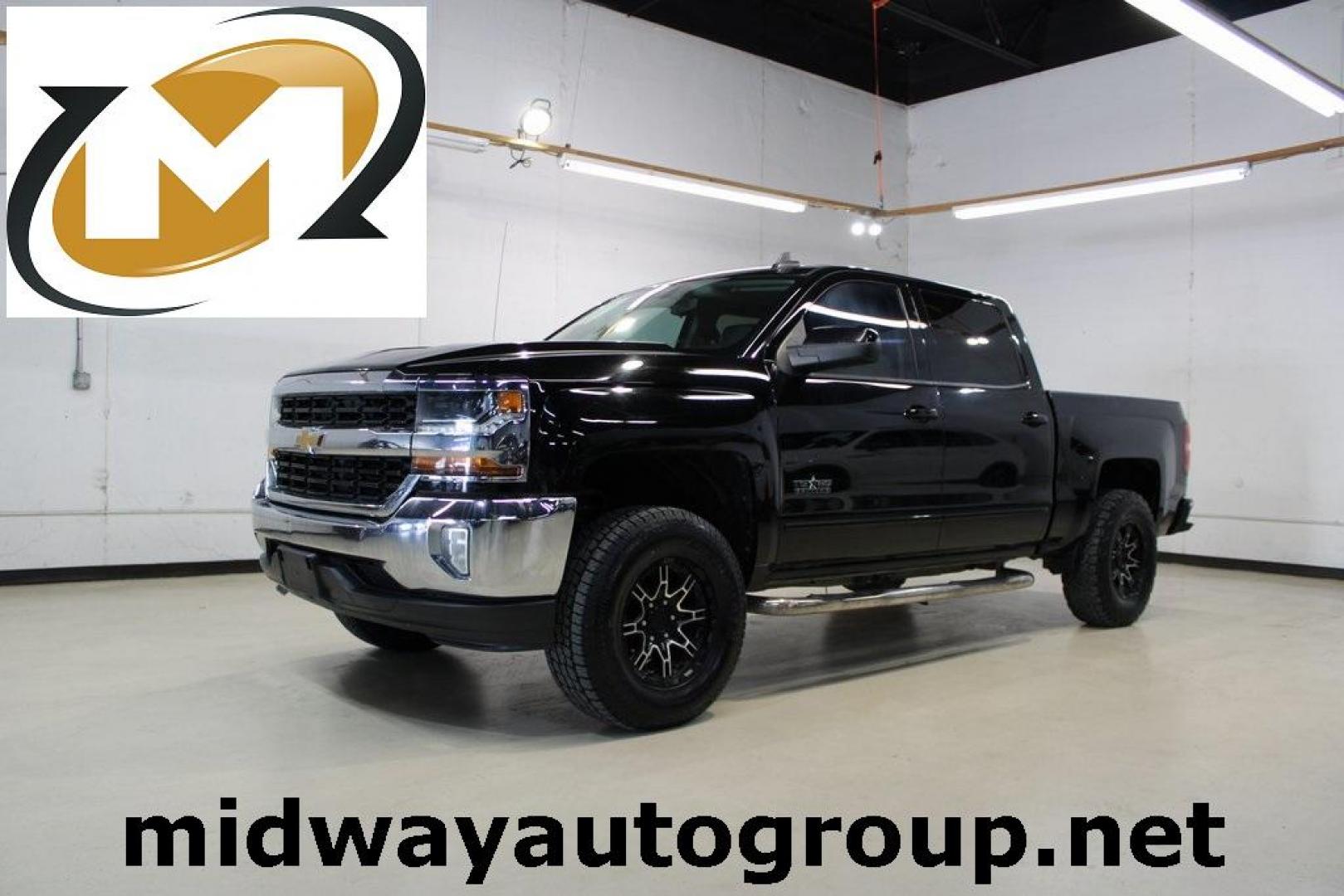 2017 Black /Cocoa/Dune Chevrolet Silverado 1500 LT (3GCPCREC5HG) with an EcoTec3 5.3L V8 engine, Automatic transmission, located at 15300 Midway Rd., Addison, TX, 75001, (972) 702-0011, 32.958321, -96.838074 - HOME OF THE NO HAGGLE PRICE - WHOLESALE PRICES TO THE PUBLIC!! Silverado 1500 LT LT1, 4D Crew Cab, EcoTec3 5.3L V8, 6-Speed Automatic Electronic with Overdrive, RWD, Black, Cocoa/Dune Cloth. Odometer is 1392 miles below market average!<br><br>Black 2017 Chevrolet Silverado 1500 LT<br><br><br>Awards: - Photo#0