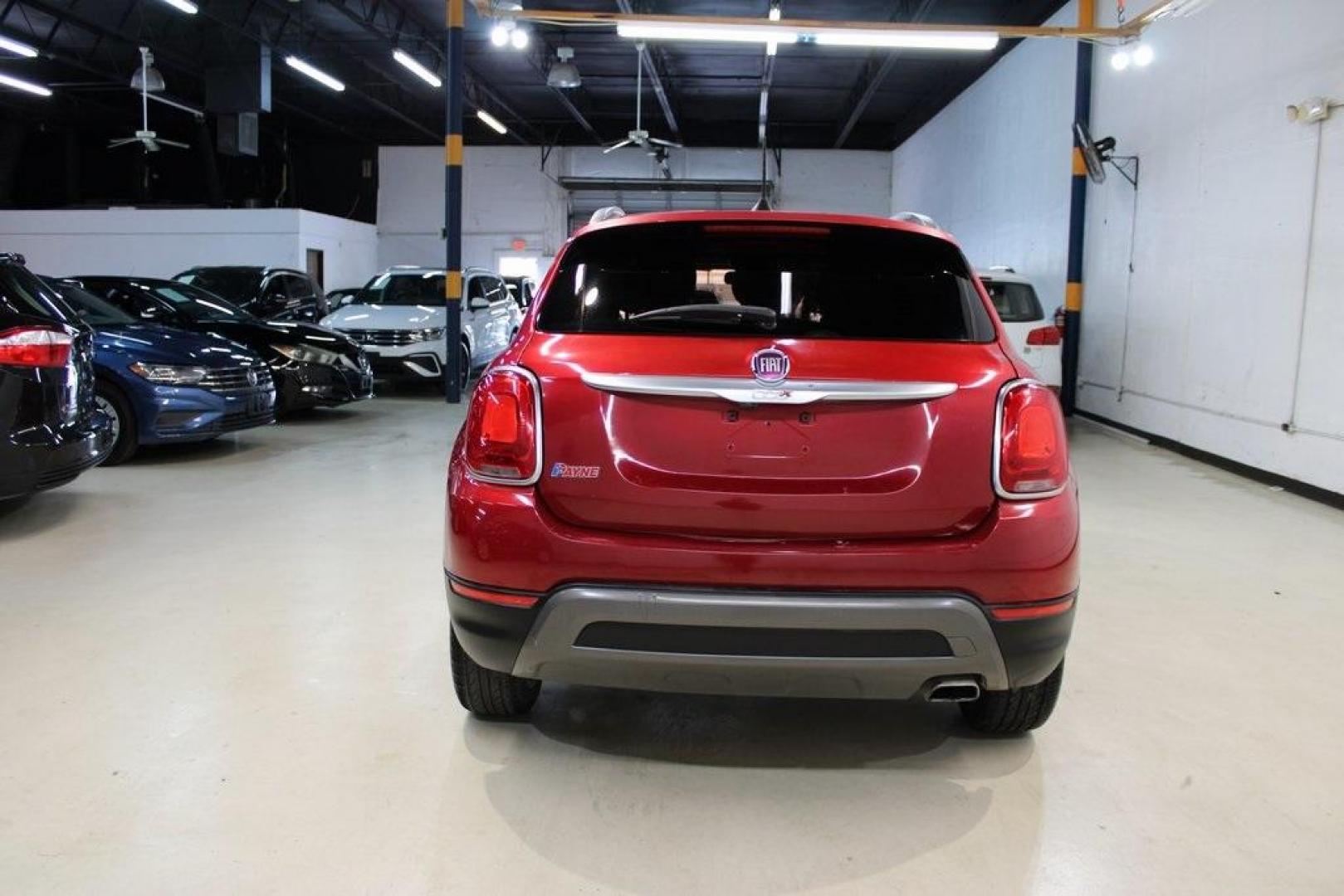 2018 Amore Red Metallic /Black Fiat 500X Trekking (ZFBCFXCB2JP) with an 2.4L I4 engine, Automatic transmission, located at 15300 Midway Rd., Addison, TX, 75001, (972) 702-0011, 32.958321, -96.838074 - Photo#7