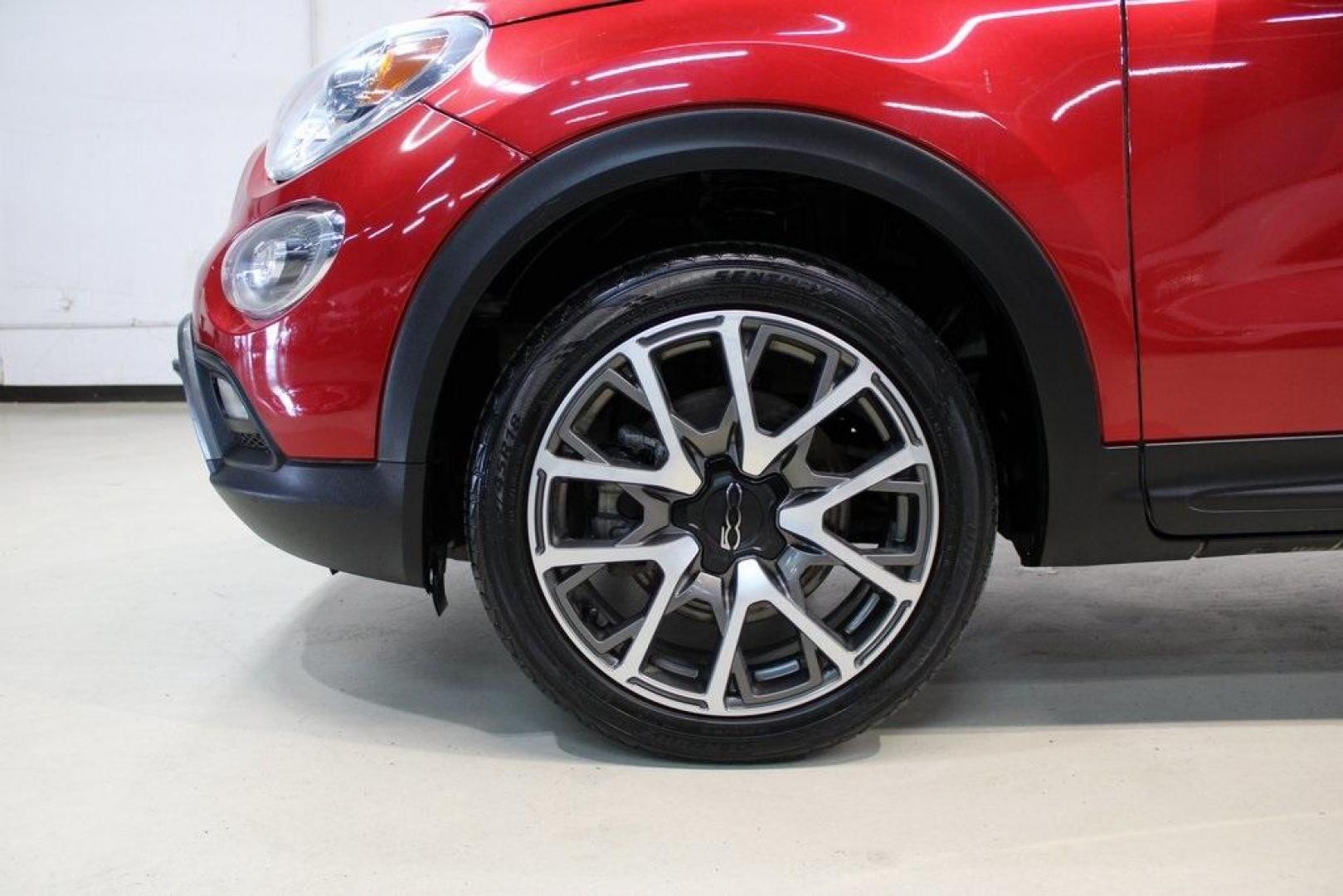 2018 Amore Red Metallic /Black Fiat 500X Trekking (ZFBCFXCB2JP) with an 2.4L I4 engine, Automatic transmission, located at 15300 Midway Rd., Addison, TX, 75001, (972) 702-0011, 32.958321, -96.838074 - Photo#8