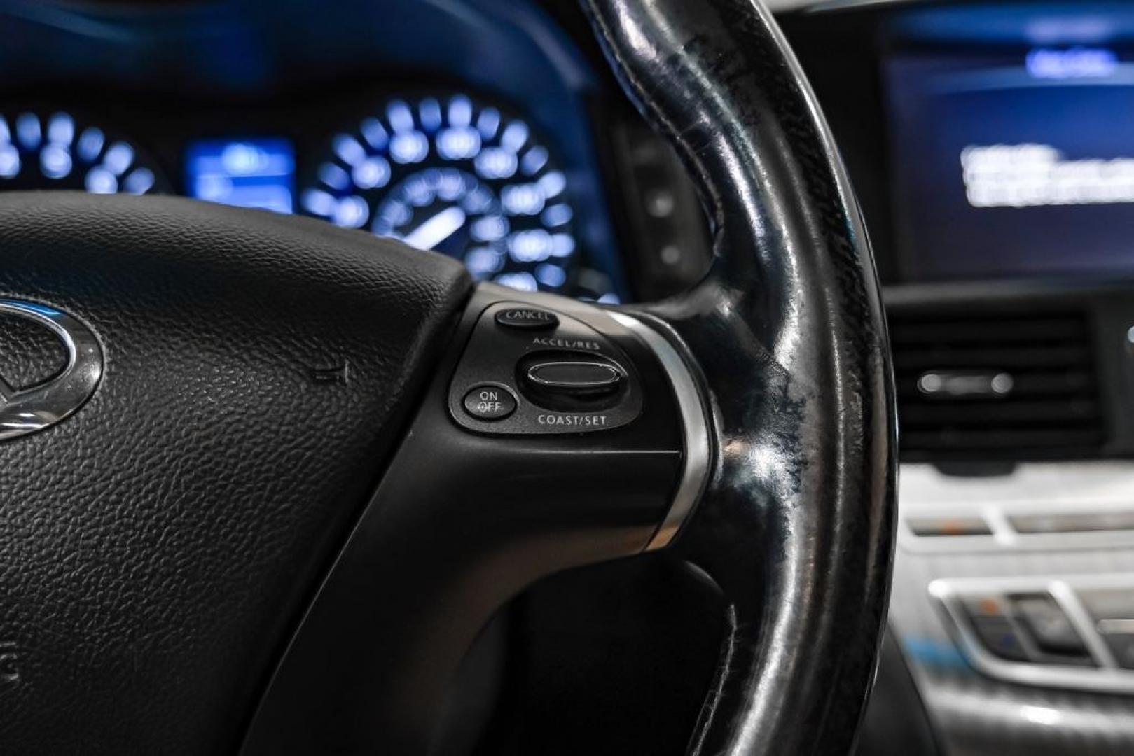 2019 Black Obsidian /Graphite INFINITI Q70L 3.7 (JN1BY1PP7KM) with an 3.7L V6 DOHC 24V VVEL engine, Automatic transmission, located at 15300 Midway Rd., Addison, TX, 75001, (972) 702-0011, 32.958321, -96.838074- Photo#16