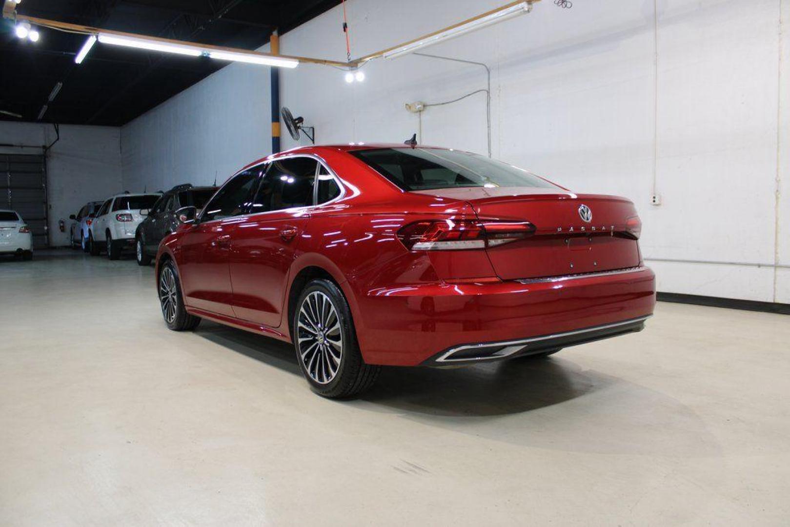 2022 Red Metallic /Black Volkswagen Passat 2.0T Limited Edition (1VWBA7A37NC) with an 2.0L I4 TSI Turbocharged engine, Automatic transmission, located at 15300 Midway Rd., Addison, TX, 75001, (972) 702-0011, 32.958321, -96.838074 - Introducing the 2022 Volkswagen Passat SE, now available at Midway Auto Group in Addison, Texas. This midsize sedan seamlessly blends performance, comfort, and advanced technology, making it an excellent choice for discerning drivers seeking a reliable and stylish vehicle.<br><br>Key Features:<br><b - Photo#3