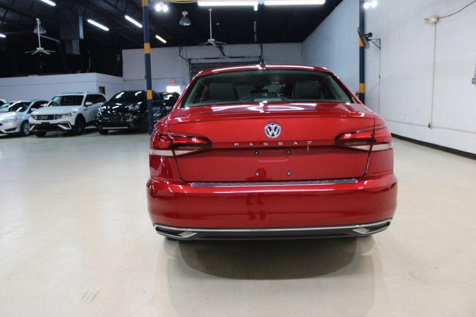 2022 Red Metallic /Black Volkswagen Passat 2.0T Limited Edition (1VWBA7A37NC) with an 2.0L I4 TSI Turbocharged engine, Automatic transmission, located at 15300 Midway Rd., Addison, TX, 75001, (972) 702-0011, 32.958321, -96.838074 - Introducing the 2022 Volkswagen Passat SE, now available at Midway Auto Group in Addison, Texas. This midsize sedan seamlessly blends performance, comfort, and advanced technology, making it an excellent choice for discerning drivers seeking a reliable and stylish vehicle.<br><br>Key Features:<br><b - Photo#7