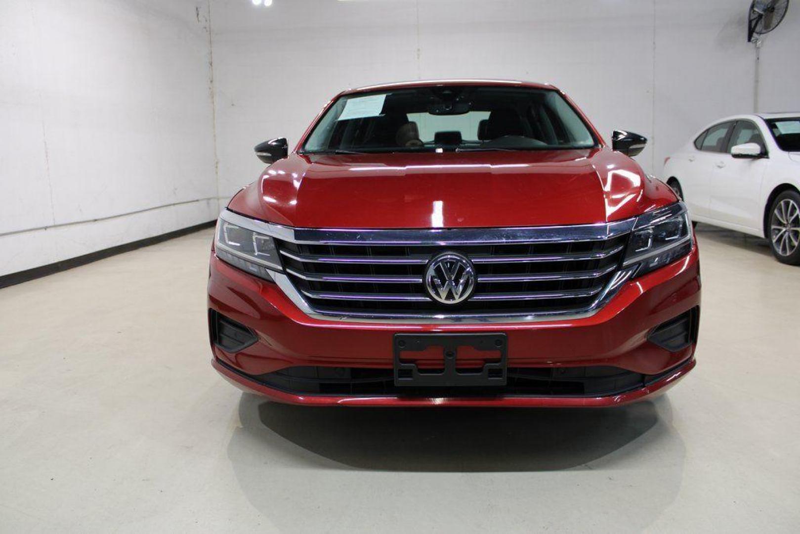 2022 Red Metallic /Black Volkswagen Passat 2.0T Limited Edition (1VWBA7A37NC) with an 2.0L I4 TSI Turbocharged engine, Automatic transmission, located at 15300 Midway Rd., Addison, TX, 75001, (972) 702-0011, 32.958321, -96.838074 - Introducing the 2022 Volkswagen Passat SE, now available at Midway Auto Group in Addison, Texas. This midsize sedan seamlessly blends performance, comfort, and advanced technology, making it an excellent choice for discerning drivers seeking a reliable and stylish vehicle.<br><br>Key Features:<br><b - Photo#9