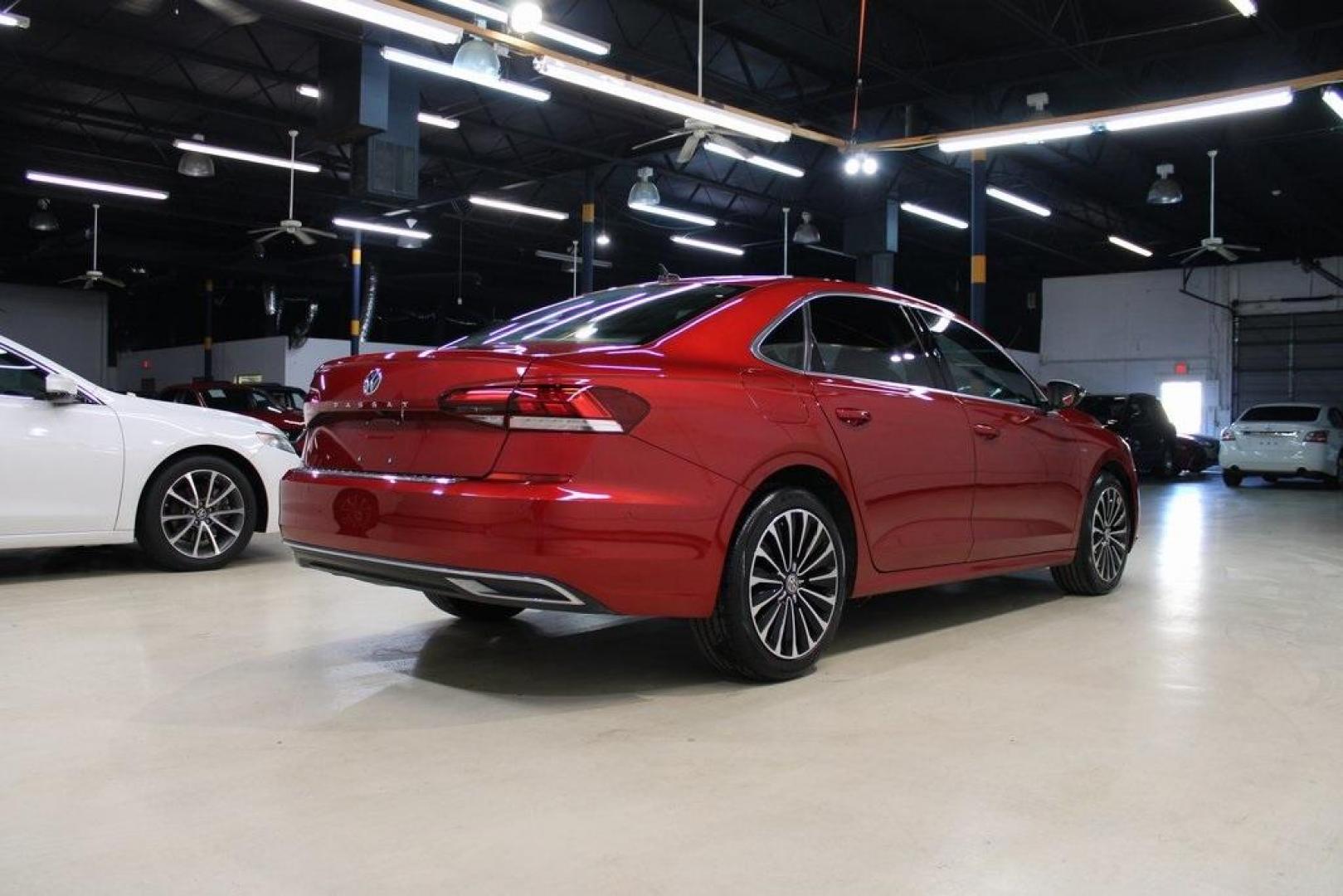 2022 Red Metallic /Black Volkswagen Passat 2.0T Limited Edition (1VWBA7A37NC) with an 2.0L I4 TSI Turbocharged engine, Automatic transmission, located at 15300 Midway Rd., Addison, TX, 75001, (972) 702-0011, 32.958321, -96.838074 - Introducing the 2022 Volkswagen Passat SE, now available at Midway Auto Group in Addison, Texas. This midsize sedan seamlessly blends performance, comfort, and advanced technology, making it an excellent choice for discerning drivers seeking a reliable and stylish vehicle.<br><br>Key Features:<br><b - Photo#2