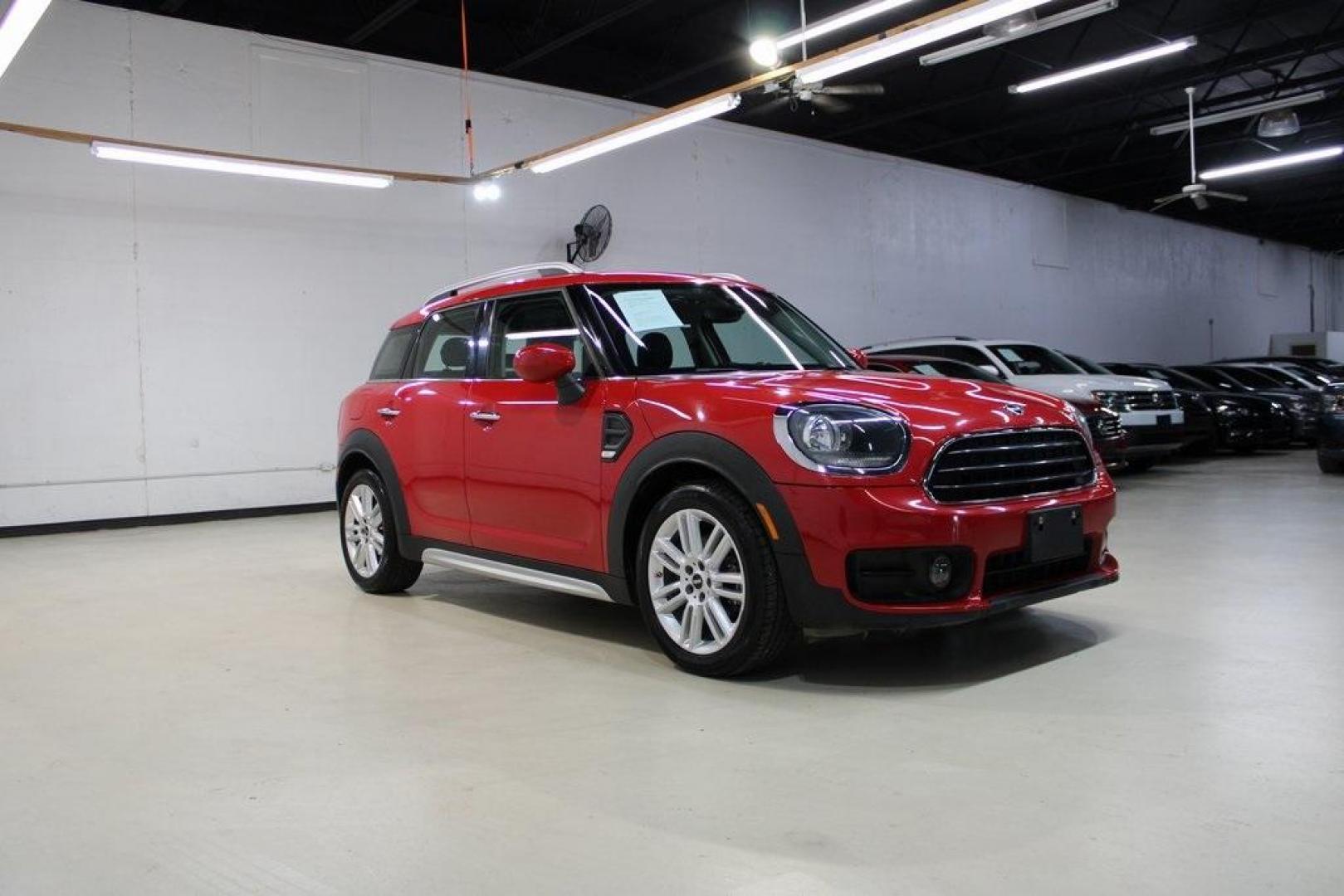 2020 Chili Red /Carbon Black MINI Cooper Countryman Classic (WMZYW3C07L3) with an 1.5L I-3 engine, Automatic transmission, located at 15300 Midway Rd., Addison, TX, 75001, (972) 702-0011, 32.958321, -96.838074 - Introducing the 2020 MINI Cooper S Countryman, now available at Midway Auto Group in Addison, Texas. This compact crossover seamlessly blends iconic MINI styling with modern performance and versatility, making it an ideal choice for both city commutes and weekend adventures.<br><br>Key Features:<br> - Photo#5
