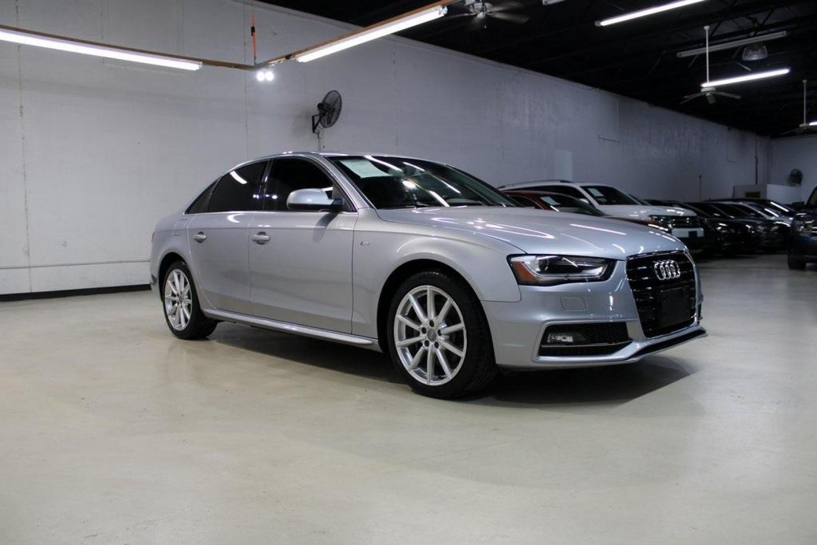 2016 Florett Silver Metallic Audi A4 2.0T Premium (WAUAFAFL7GN) with an 2.0L 4-Cylinder TFSI DOHC engine, CVT transmission, located at 15300 Midway Rd., Addison, TX, 75001, (972) 702-0011, 32.958321, -96.838074 - Photo#6