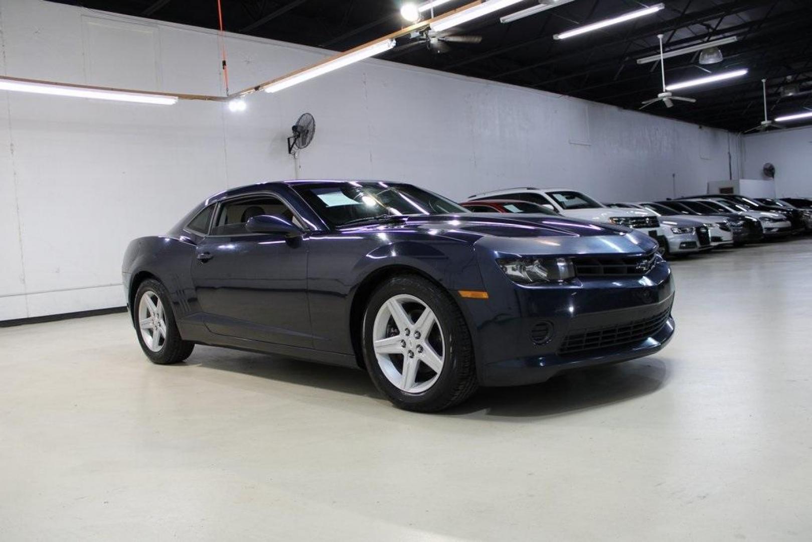 2015 Blue Velvet Metallic /Gray Chevrolet Camaro 1LS (2G1FA1E32F9) with an 3.6L V6 DGI DOHC VVT engine, Manual transmission, located at 15300 Midway Rd., Addison, TX, 75001, (972) 702-0011, 32.958321, -96.838074 - Unleash your inner driver with the 2015 Chevrolet Camaro 1LS Coupe, now available at Midway Auto Group in Addison, Texas. This iconic muscle car combines classic design with modern performance, offering an exhilarating driving experience that's hard to match.<br><br>Key Features:<br><br>Engine: 3.6L - Photo#6
