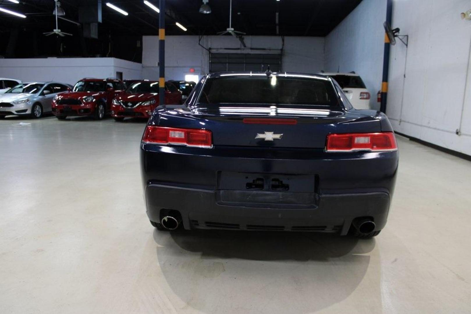 2015 Blue Velvet Metallic /Gray Chevrolet Camaro 1LS (2G1FA1E32F9) with an 3.6L V6 DGI DOHC VVT engine, Manual transmission, located at 15300 Midway Rd., Addison, TX, 75001, (972) 702-0011, 32.958321, -96.838074 - Unleash your inner driver with the 2015 Chevrolet Camaro 1LS Coupe, now available at Midway Auto Group in Addison, Texas. This iconic muscle car combines classic design with modern performance, offering an exhilarating driving experience that's hard to match.<br><br>Key Features:<br><br>Engine: 3.6L - Photo#7