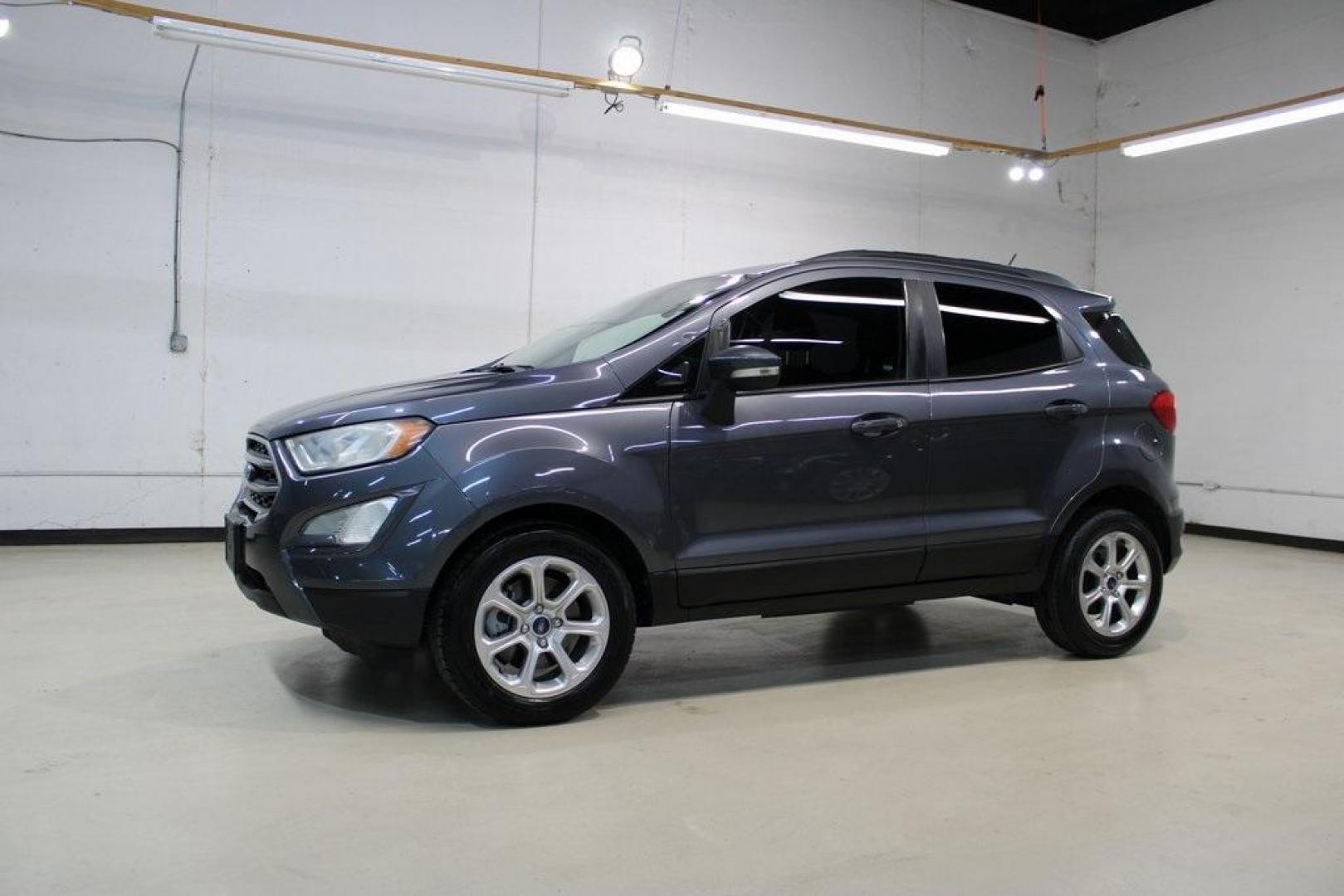 2019 Smoke /Ebony Black Ford EcoSport SE (MAJ3S2GE4KC) with an EcoBoost 1.0L I3 GTDi DOHC Turbocharged VCT engine, Automatic transmission, located at 15300 Midway Rd., Addison, TX, 75001, (972) 702-0011, 32.958321, -96.838074 - HOME OF THE NO HAGGLE PRICE - WHOLESALE PRICES TO THE PUBLIC!!<br><br>Smoke 2019 Ford EcoSport SE<br><br>27/29 City/Highway MPG<br><br><br>At Midway Auto Group, we strive to provide you with the best quality vehicles for the lowest possible price, and this 2019 Ford EcoSport is no exception,We finan - Photo#4