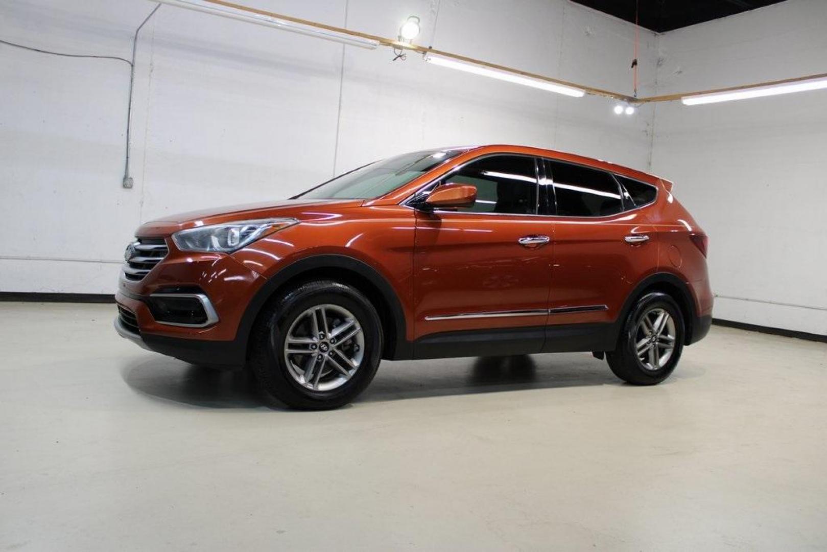 2017 Canyon Copper /Beige Hyundai Santa Fe Sport 2.4 Base (5XYZT3LB1HG) with an 2.4L I4 DGI DOHC 16V engine, Automatic transmission, located at 15300 Midway Rd., Addison, TX, 75001, (972) 702-0011, 32.958321, -96.838074 - Photo#5