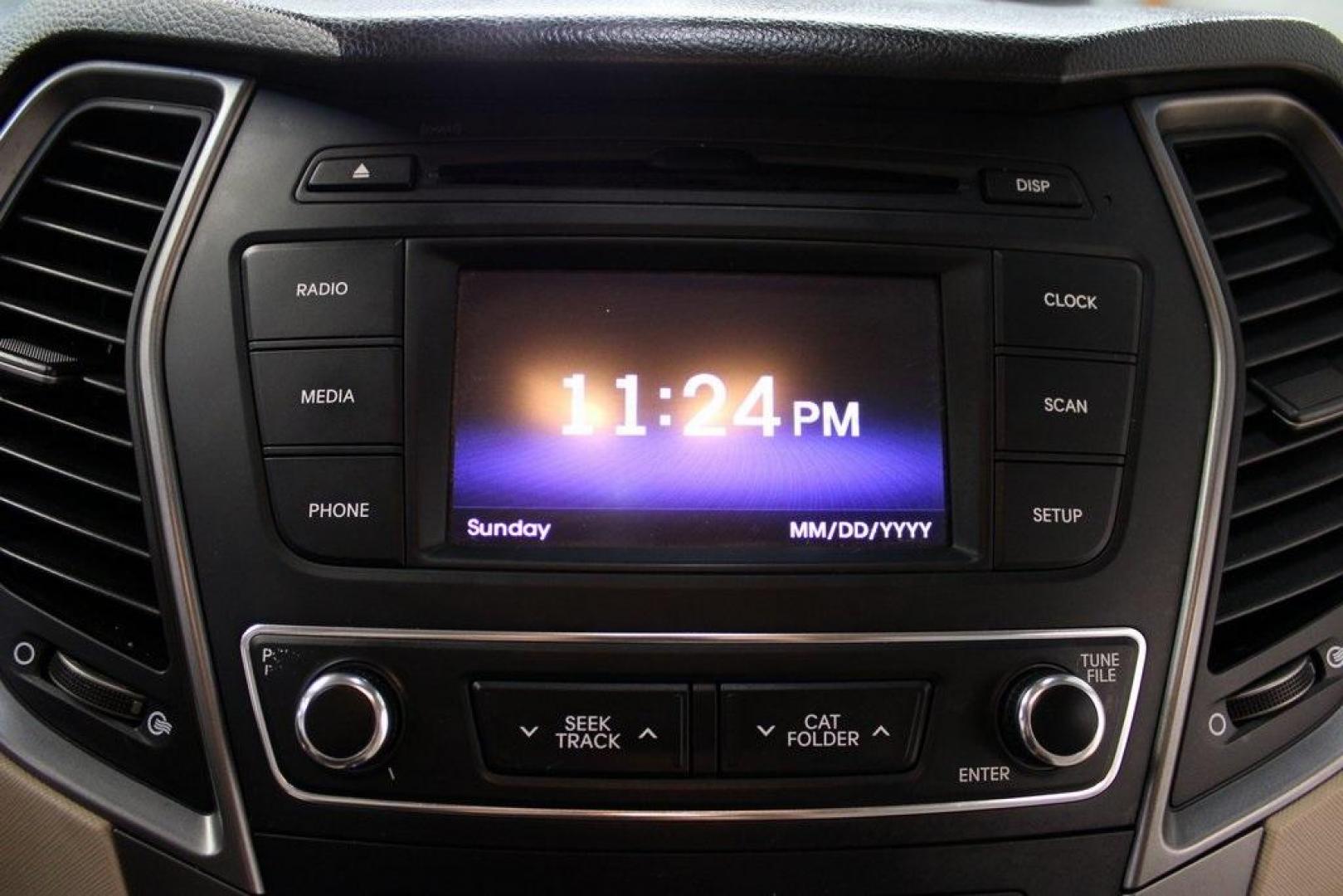 2017 Canyon Copper /Beige Hyundai Santa Fe Sport 2.4 Base (5XYZT3LB1HG) with an 2.4L I4 DGI DOHC 16V engine, Automatic transmission, located at 15300 Midway Rd., Addison, TX, 75001, (972) 702-0011, 32.958321, -96.838074 - Photo#18