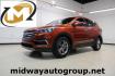 2017 Canyon Copper /Beige Hyundai Santa Fe Sport 2.4 Base (5XYZT3LB1HG) with an 2.4L I4 DGI DOHC 16V engine, Automatic transmission, located at 15300 Midway Rd., Addison, TX, 75001, (972) 702-0011, 32.958321, -96.838074 - Midway Auto Group in Addison, TX, is pleased to offer this 2017 Hyundai Santa Fe Sport, a versatile and stylish SUV that combines performance, comfort, and advanced features.<br><br>Key Features:<br><br>Engine and Performance: Powered by a 2.4-liter inline-4 engine, delivering a balance of power a - Photo#0