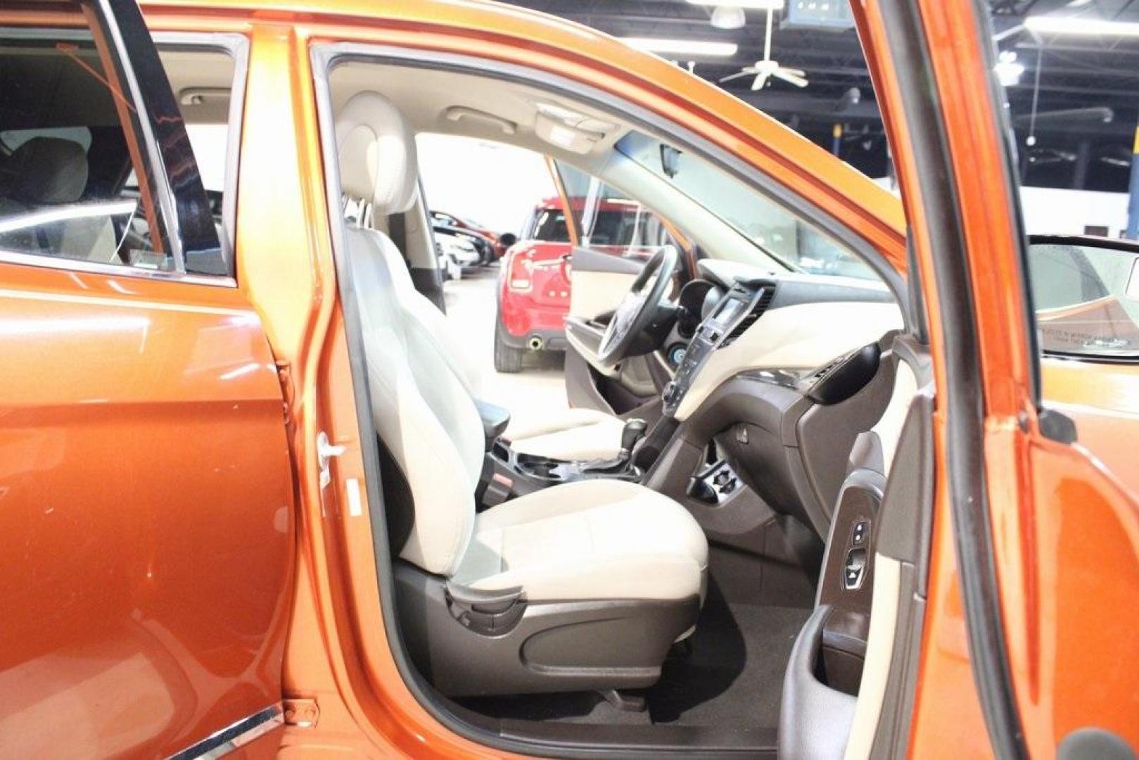 2017 Canyon Copper /Beige Hyundai Santa Fe Sport 2.4 Base (5XYZT3LB1HG) with an 2.4L I4 DGI DOHC 16V engine, Automatic transmission, located at 15300 Midway Rd., Addison, TX, 75001, (972) 702-0011, 32.958321, -96.838074 - Midway Auto Group in Addison, TX, is pleased to offer this 2017 Hyundai Santa Fe Sport, a versatile and stylish SUV that combines performance, comfort, and advanced features.<br><br>Key Features:<br><br>Engine and Performance: Powered by a 2.4-liter inline-4 engine, delivering a balance of power a - Photo#14
