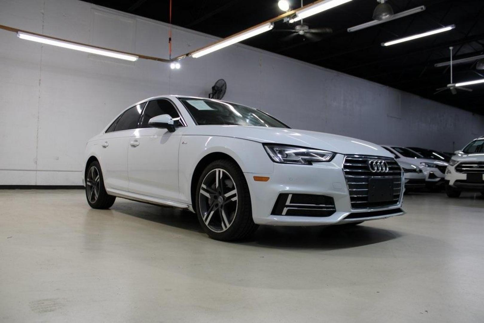 2017 Glacier White /Gray Audi A4 2.0T Premium Plus (WAULNAF46HN) with an 2.0L I4 TFSI DOHC engine, Automatic transmission, located at 15300 Midway Rd., Addison, TX, 75001, (972) 702-0011, 32.958321, -96.838074 - 2017 Audi A4 Premium Plus<br>Now Available at Midway Auto Group Addison, Texas<br><br>Experience refined performance and elevated design with the 2017 Audi A4 Premium Plusa luxury sedan that blends turbocharged power, cutting-edge technology, and a sophisticated cabin. Perfect for drivers who deman - Photo#1