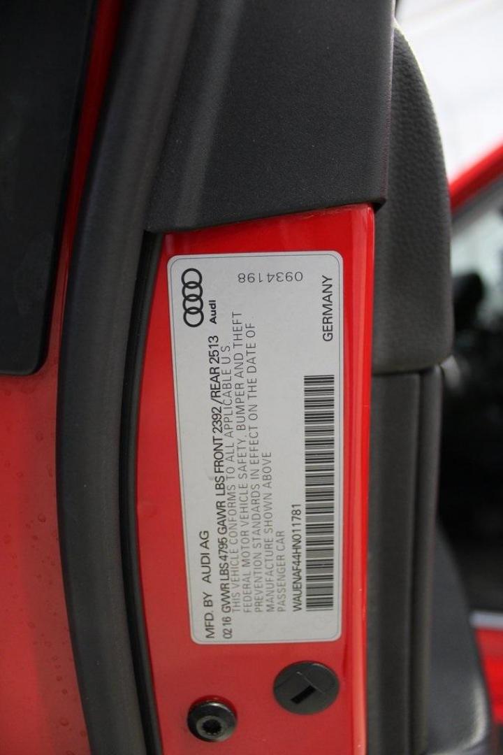 2017 Tango Red /Black Audi A4 2.0T Premium Plus (WAUENAF44HN) with an 2.0L I4 TFSI DOHC engine, Automatic transmission, located at 15300 Midway Rd., Addison, TX, 75001, (972) 702-0011, 32.958321, -96.838074 - Midway Auto Group in Addison, TX, is pleased to offer this 2017 Audi A4 Premium Plus, a luxury sedan that seamlessly blends performance, advanced technology, and sophisticated design.<br><br>Key Features:<br><br>Engine and Performance: Powered by a 2.0-liter TFSI turbocharged engine delivering 252 - Photo#33