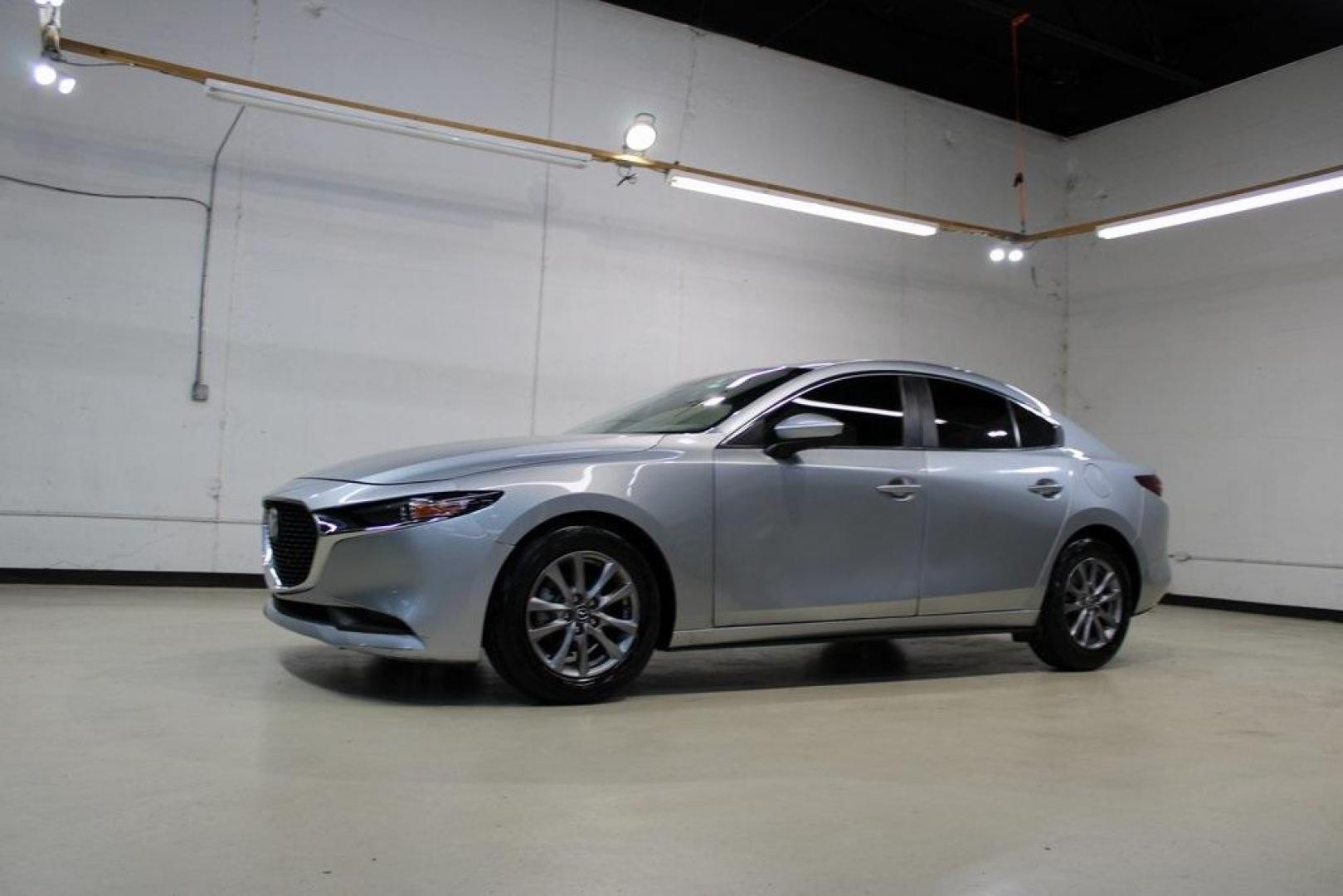 2021 Sonic Silver Metallic /Black Mazda Mazda3 2.0 (3MZBPAA73MM) with an I4 engine, Automatic transmission, located at 15300 Midway Rd., Addison, TX, 75001, (972) 702-0011, 32.958321, -96.838074 - Introducing the 2021 Mazda3 2.5 S Sedan, now available at Midway Auto Group in Addison, Texas. This compact sedan seamlessly blends performance, efficiency, and advanced technology, offering a driving experience that's both exhilarating and practical.<br><br>Key Features:<br><br>Engine: 2.5-liter Sk - Photo#4