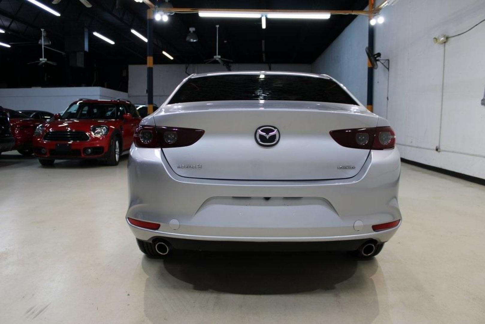 2021 Sonic Silver Metallic /Black Mazda Mazda3 2.0 (3MZBPAA73MM) with an I4 engine, Automatic transmission, located at 15300 Midway Rd., Addison, TX, 75001, (972) 702-0011, 32.958321, -96.838074 - Introducing the 2021 Mazda3 2.5 S Sedan, now available at Midway Auto Group in Addison, Texas. This compact sedan seamlessly blends performance, efficiency, and advanced technology, offering a driving experience that's both exhilarating and practical.<br><br>Key Features:<br><br>Engine: 2.5-liter Sk - Photo#7