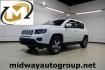 2017 Bright White Clearcoat /Gray Jeep Compass High Altitude (1C4NJDEB5HD) with an 2.4L I4 DOHC 16V Dual VVT engine, Automatic transmission, located at 15300 Midway Rd., Addison, TX, 75001, (972) 702-0011, 32.958321, -96.838074 - Introducing the 2017 Jeep Compass High Altitude, now available at Midway Auto Group in Addison, Texas. With 66,431 miles on the odometer and priced at $12,950, this compact SUV offers a blend of style, comfort, and capability. <br>Edmunds<br>+6<br>midwayautogroup.net<br>+6<br>AutosToday<br>+6<br><br - Photo#0