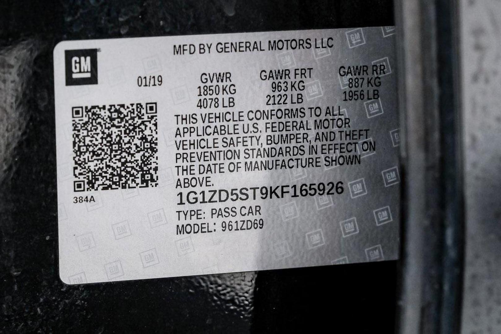 2019 Mosaic Black Metallic /Jet Black Chevrolet Malibu LT (1G1ZD5ST9KF) with an 1.5L DOHC engine, CVT transmission, located at 15300 Midway Rd., Addison, TX, 75001, (972) 702-0011, 32.958321, -96.838074 - 2019 Chevrolet Malibu LT<br><br>Now Available at Midway Auto Group, Addison, Texas<br><br>Stylish, efficient, and packed with modern features the 2019 Chevrolet Malibu LT is a well-rounded midsize sedan designed for comfort and everyday dependability. With a sleek exterior design, smooth ride qualit - Photo#67