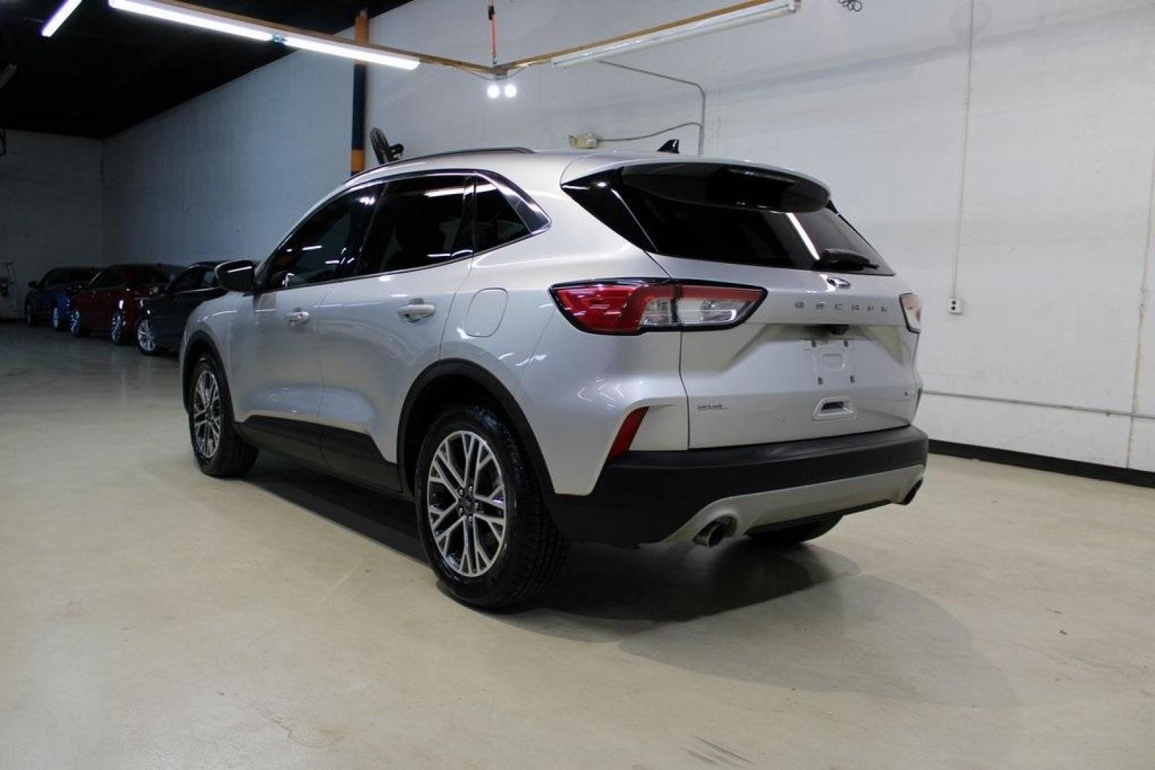 2020 Ingot Silver /Ebony Ford Escape SEL (1FMCU0H66LU) with an 1.5L EcoBoost engine, Automatic transmission, located at 15300 Midway Rd., Addison, TX, 75001, (972) 702-0011, 32.958321, -96.838074 - Photo#3