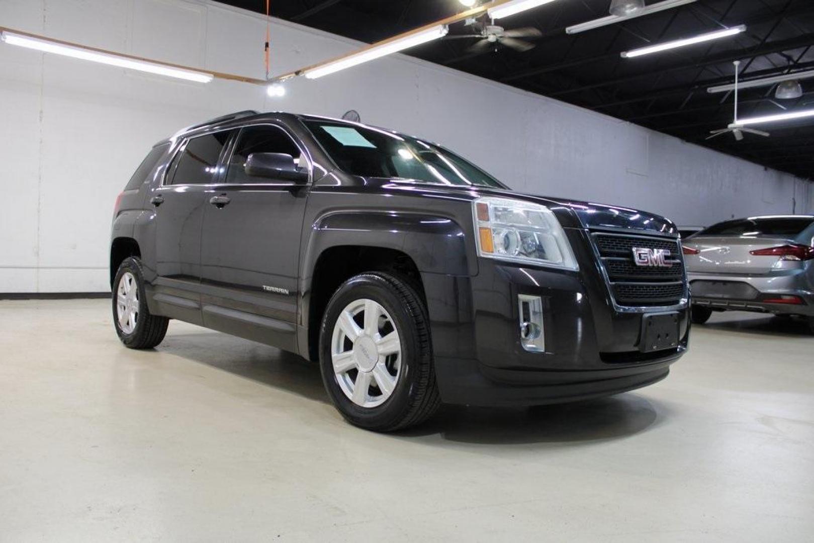 2015 Iridium Metallic /Jet Black GMC Terrain SLE-2 (2GKALREK9F6) with an 2.4L 4-Cylinder SIDI DOHC VVT engine, Automatic transmission, located at 15300 Midway Rd., Addison, TX, 75001, (972) 702-0011, 32.958321, -96.838074 - Introducing the 2015 GMC Terrain SLE-2, now available at Midway Auto Group in Addison, Texas. This versatile SUV has 116,129 miles on the odometer and is priced at $7,950. <br>Autolist<br>+6<br>midwayautogroup.net<br>+6<br>AutosToday<br>+6<br>CarGurus<br>+3<br>midwayautogroup.net<br>+3<br>midwayauto - Photo#1