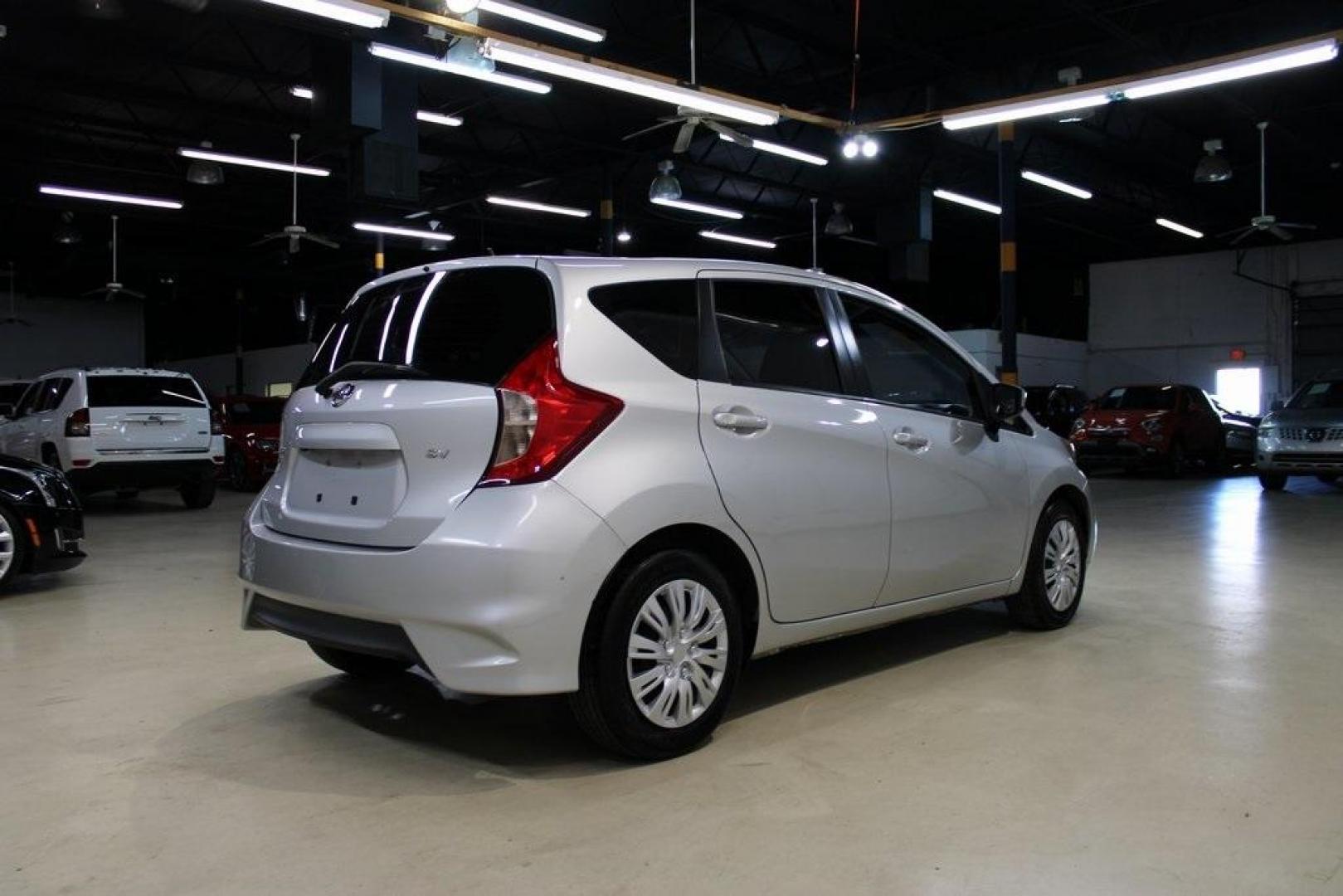 2017 Brilliant Silver /Charcoal Nissan Versa Note SV (3N1CE2CP5HL) with an 1.6L 4-Cylinder DOHC 16V engine, CVT transmission, located at 15300 Midway Rd., Addison, TX, 75001, (972) 702-0011, 32.958321, -96.838074 - Introducing the 2017 Nissan Versa Note SV, now available at Midway Auto Group in Addison, Texas. With 121,447 miles on the odometer and priced at $7,950, this compact hatchback offers a blend of efficiency and practicality.<br><br>Key Features:<br><br>Engine: 1.6L 4-Cylinder DOHC 16V<br><br>Transmis - Photo#2