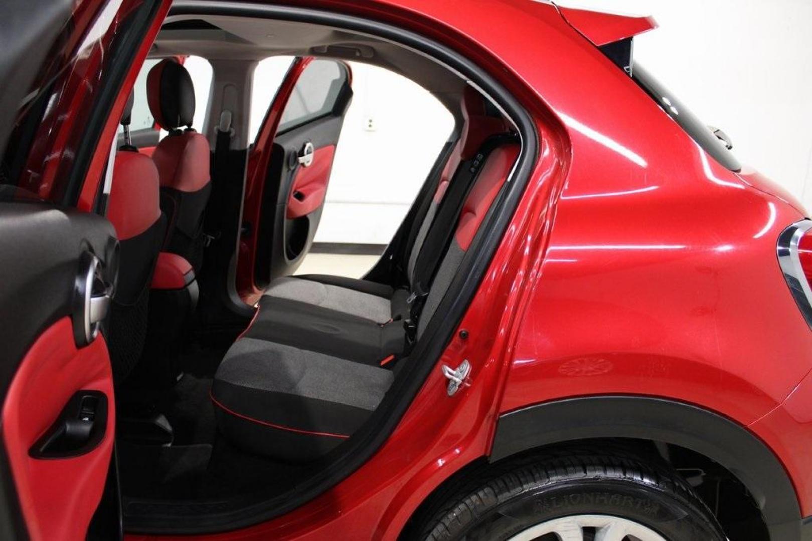 2016 Rosso Amore (Red Tri-Coat) /Black/Red Fiat 500X Easy (ZFBCFXBT3GP) with an 2.4L I4 MultiAir engine, Automatic transmission, located at 15300 Midway Rd., Addison, TX, 75001, (972) 702-0011, 32.958321, -96.838074 - Introducing the 2016 Fiat 500X Easy, now available at Midway Auto Group in Addison, Texas. With 83,093 miles on the odometer and priced at $8,950, this compact crossover combines Italian flair with practical functionality. <br><br>Key Features:<br><br>Engine: 1.4L MultiAir Turbocharged I4<br><br>Tra - Photo#16