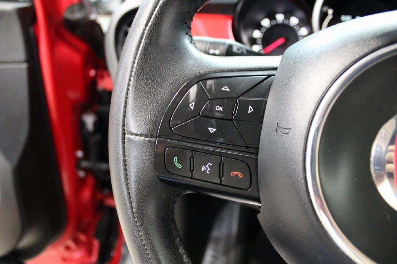 2016 Rosso Amore (Red Tri-Coat) /Black/Red Fiat 500X Easy (ZFBCFXBT3GP) with an 2.4L I4 MultiAir engine, Automatic transmission, located at 15300 Midway Rd., Addison, TX, 75001, (972) 702-0011, 32.958321, -96.838074 - Introducing the 2016 Fiat 500X Easy, now available at Midway Auto Group in Addison, Texas. With 83,093 miles on the odometer and priced at $8,950, this compact crossover combines Italian flair with practical functionality. <br><br>Key Features:<br><br>Engine: 1.4L MultiAir Turbocharged I4<br><br>Tra - Photo#25