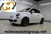 2017 Bianco (White) /Nero (Black) Fiat 500 Pop (3C3CFFKR1HT) with an 1.4L I4 16V MultiAir engine, Automatic transmission, located at 15300 Midway Rd., Addison, TX, 75001, (972) 702-0011, 32.958321, -96.838074 - Discover the charm and efficiency of the 2017 Fiat 500 Pop, now available at Midway Auto Group in Addison, Texas. With 68,490 miles on the odometer, this stylish 2-door hatchback offers an engaging driving experience complemented by impressive fuel economy, achieving 27 MPG in the city and 33 MPG on - Photo#0