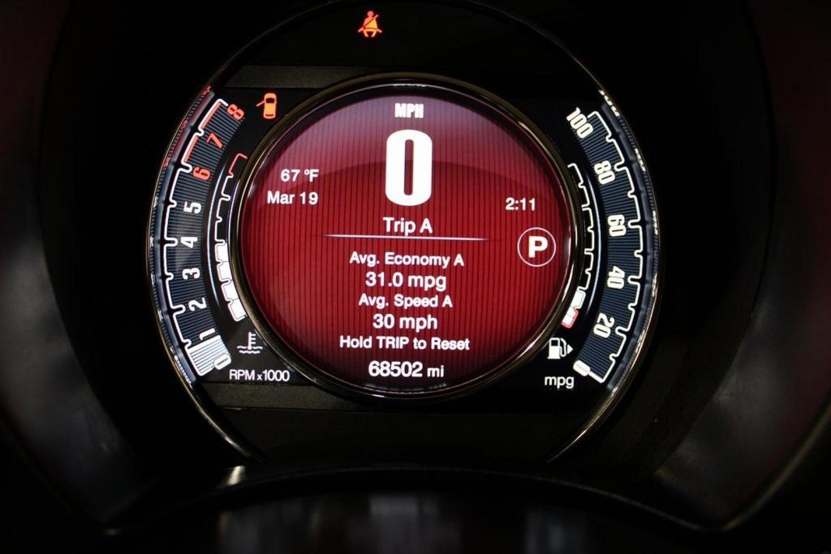 2017 Bianco (White) /Nero (Black) Fiat 500 Pop (3C3CFFKR1HT) with an 1.4L I4 16V MultiAir engine, Automatic transmission, located at 15300 Midway Rd., Addison, TX, 75001, (972) 702-0011, 32.958321, -96.838074 - Discover the charm and efficiency of the 2017 Fiat 500 Pop, now available at Midway Auto Group in Addison, Texas. With 68,490 miles on the odometer, this stylish 2-door hatchback offers an engaging driving experience complemented by impressive fuel economy, achieving 27 MPG in the city and 33 MPG on - Photo#20
