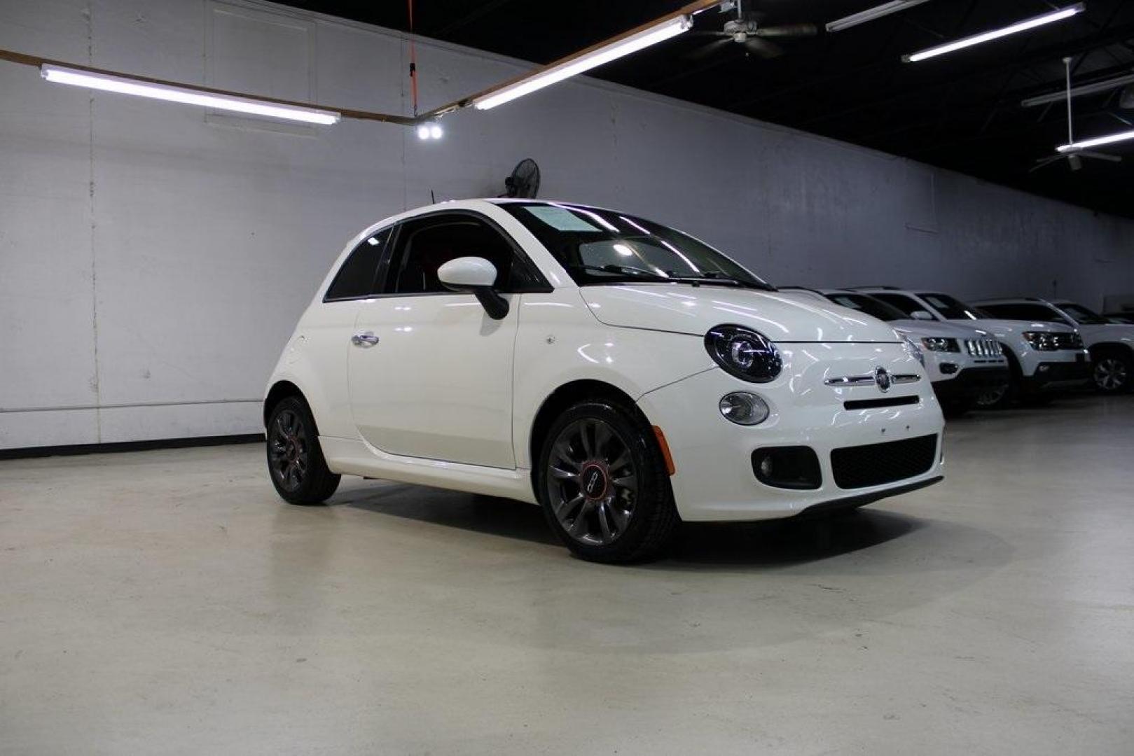 2017 Bianco (White) /Nero (Black) Fiat 500 Pop (3C3CFFKR1HT) with an 1.4L I4 16V MultiAir engine, Automatic transmission, located at 15300 Midway Rd., Addison, TX, 75001, (972) 702-0011, 32.958321, -96.838074 - Discover the charm and efficiency of the 2017 Fiat 500 Pop, now available at Midway Auto Group in Addison, Texas. With 68,490 miles on the odometer, this stylish 2-door hatchback offers an engaging driving experience complemented by impressive fuel economy, achieving 27 MPG in the city and 33 MPG on - Photo#7