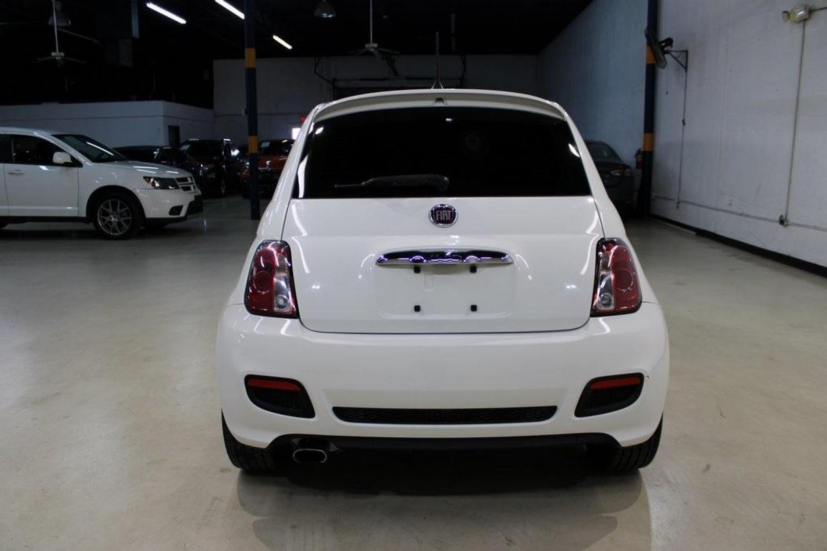 2017 Bianco (White) /Nero (Black) Fiat 500 Pop (3C3CFFKR1HT) with an 1.4L I4 16V MultiAir engine, Automatic transmission, located at 15300 Midway Rd., Addison, TX, 75001, (972) 702-0011, 32.958321, -96.838074 - Discover the charm and efficiency of the 2017 Fiat 500 Pop, now available at Midway Auto Group in Addison, Texas. With 68,490 miles on the odometer, this stylish 2-door hatchback offers an engaging driving experience complemented by impressive fuel economy, achieving 27 MPG in the city and 33 MPG on - Photo#8