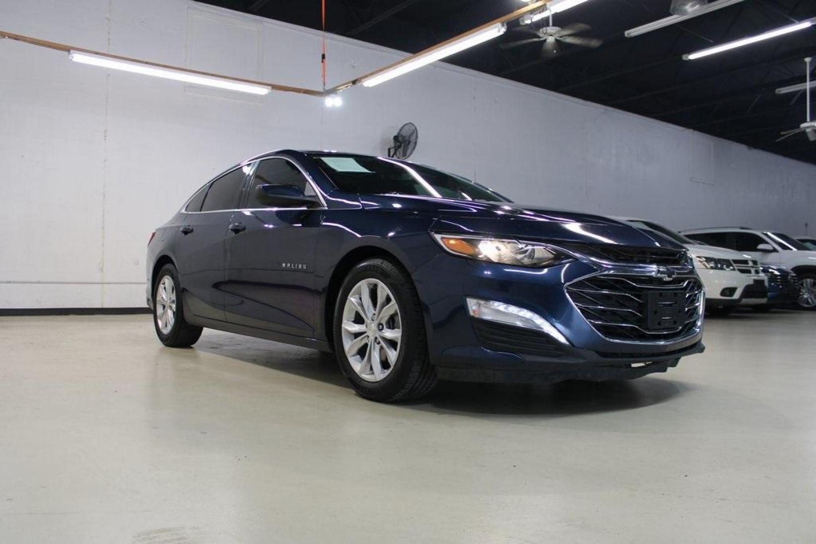 2020 Northsky Blue Metallic /Black Chevrolet Malibu LT (1G1ZD5ST7LF) with an 1.5L DOHC engine, CVT transmission, located at 15300 Midway Rd., Addison, TX, 75001, (972) 702-0011, 32.958321, -96.838074 - Introducing the 2020 Chevrolet Malibu LT, now available at Midway Auto Group in Addison, Texas. This midsize sedan offers a sleek design, efficient performance, and a host of modern features to enhance your driving experience.<br>BidCars<br>+1<br>BidCars<br>+1<br><br>Key Features:<br><br>Engine: 1.5 - Photo#1