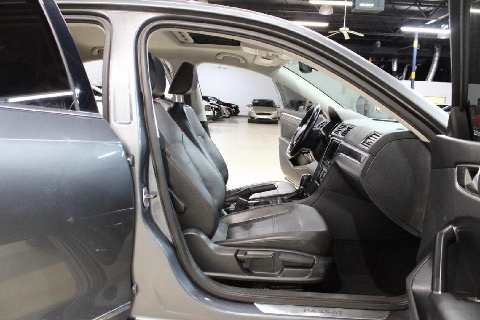 2017 Platinum Gray Metallic /Titan Black Volkswagen Passat 1.8T SE (1VWGT7A39HC) with an 1.8L TSI engine, Automatic transmission, located at 15300 Midway Rd., Addison, TX, 75001, (972) 702-0011, 32.958321, -96.838074 - Introducing the 2017 Volkswagen CC R-Line Executive, now available at Midway Auto Group in Addison, Texas. This premium midsize sedan offers a blend of sophisticated design, turbocharged performance, and advanced features, making it an excellent choice for discerning drivers seeking both style and s - Photo#14